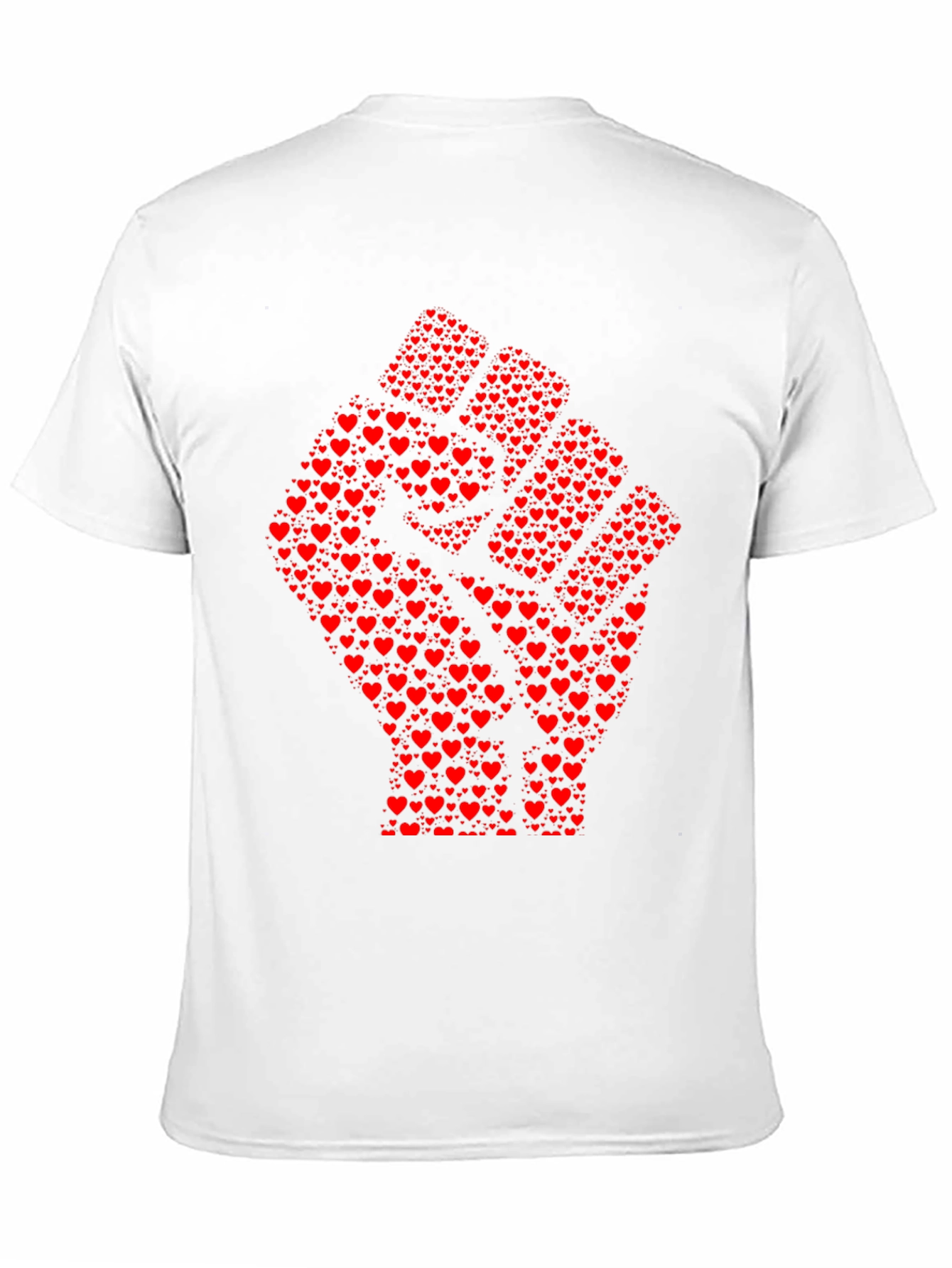 Heart Fist Graphic Tee - Black