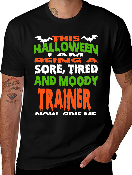 Halloween Trainer Graphic T-Shirt