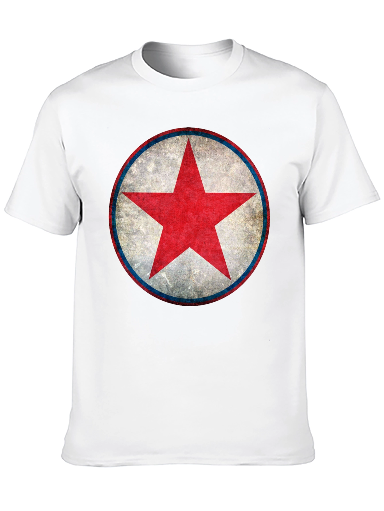 Red Star Graphic Black T-Shirt