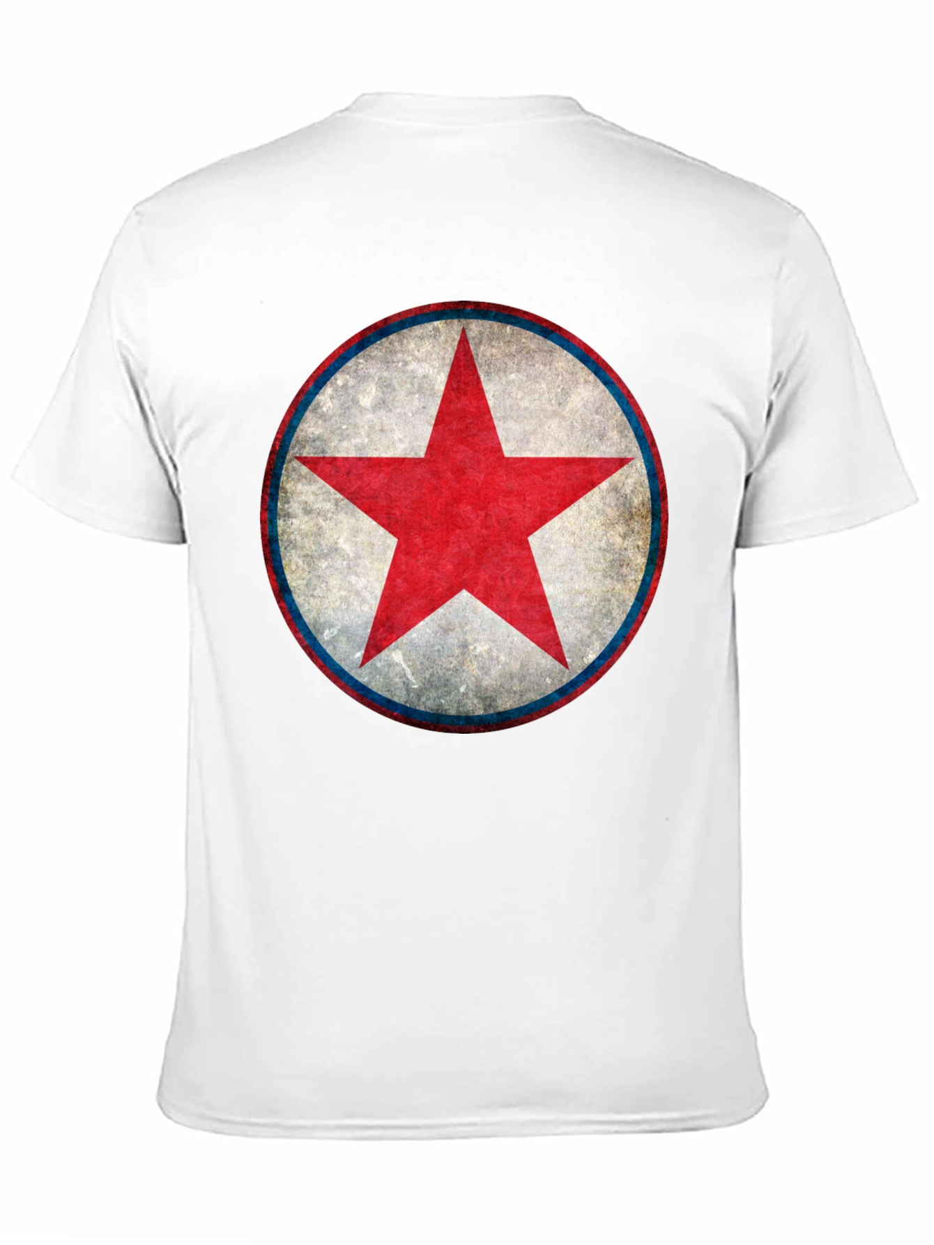 Red Star Graphic Black T-Shirt