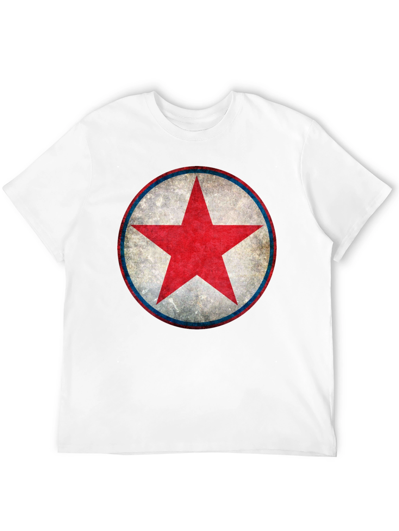 Red Star Graphic Black T-Shirt