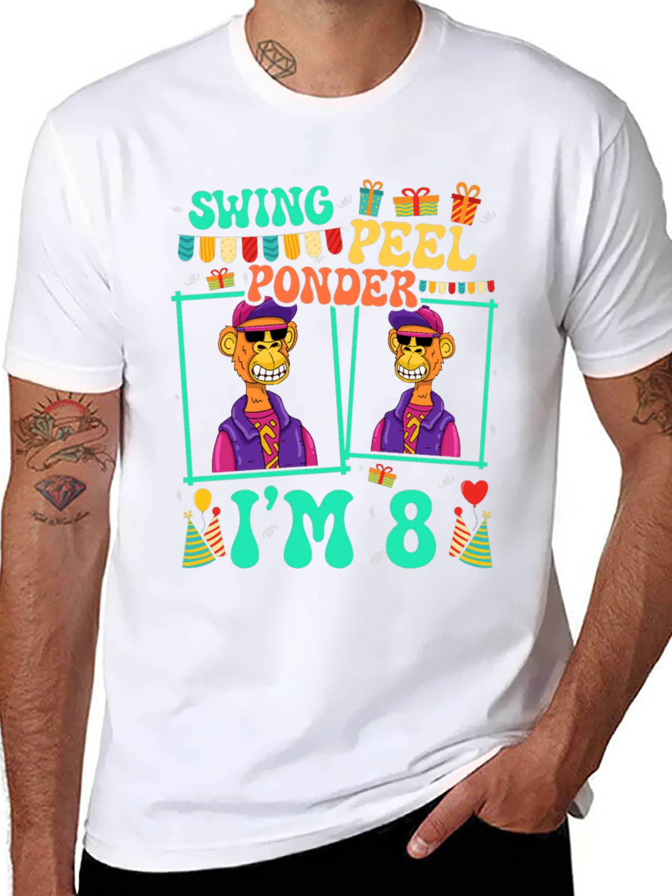 Swing Peel Ponder Im 8 T-Shirt