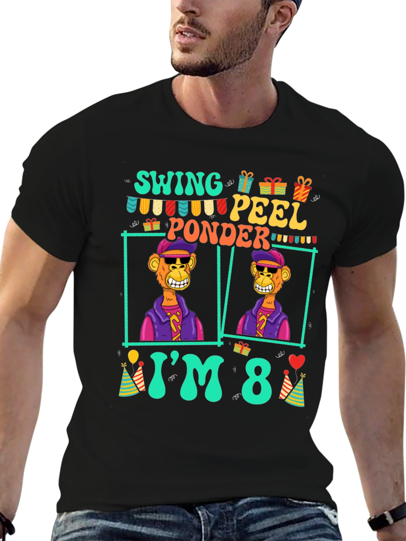 Swing Peel Ponder Im 8 T-Shirt