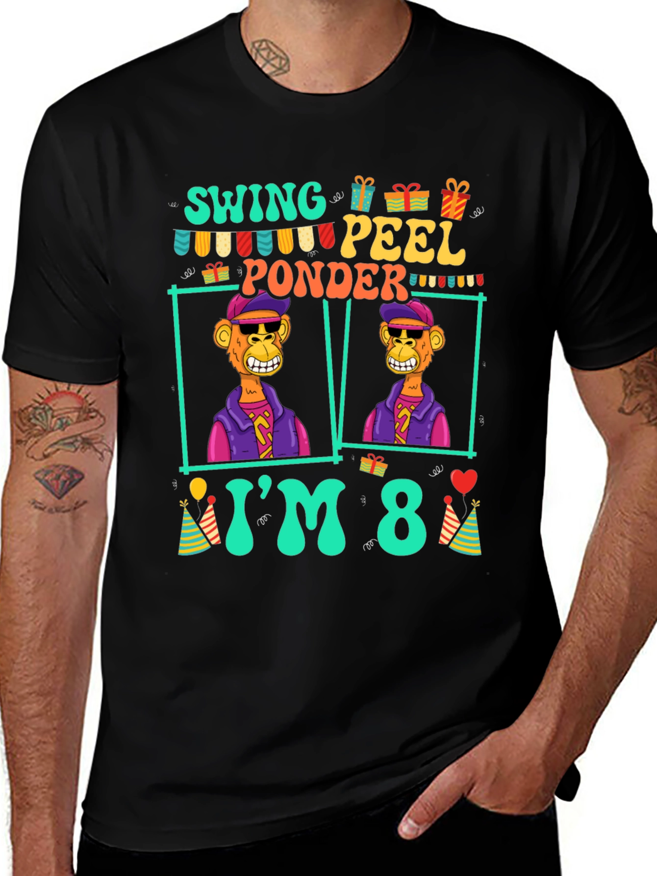 Swing Peel Ponder Im 8 T-Shirt