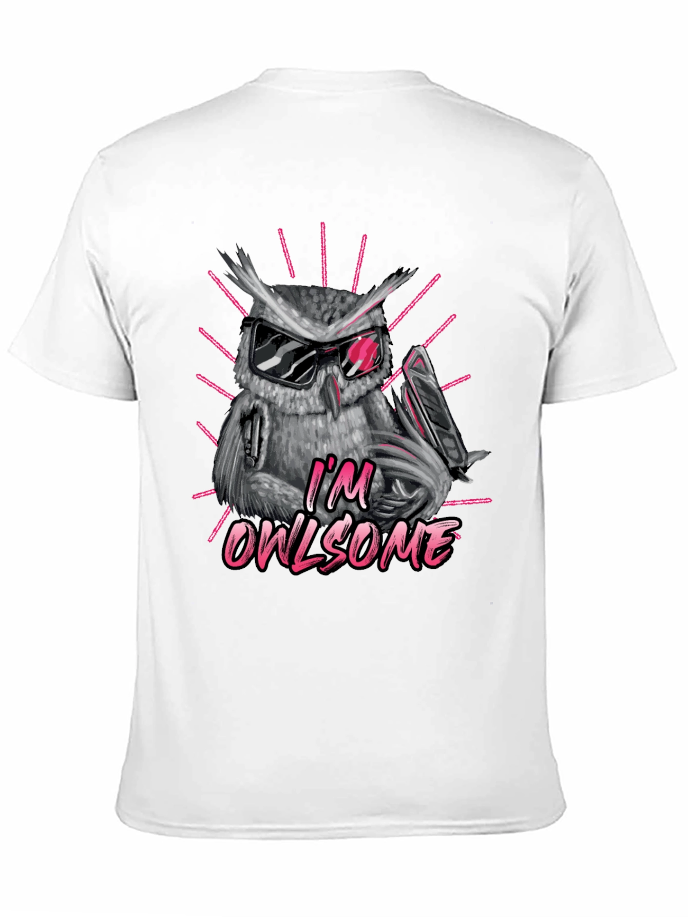 Cool Owl T-Shirt - Im Owlsome!