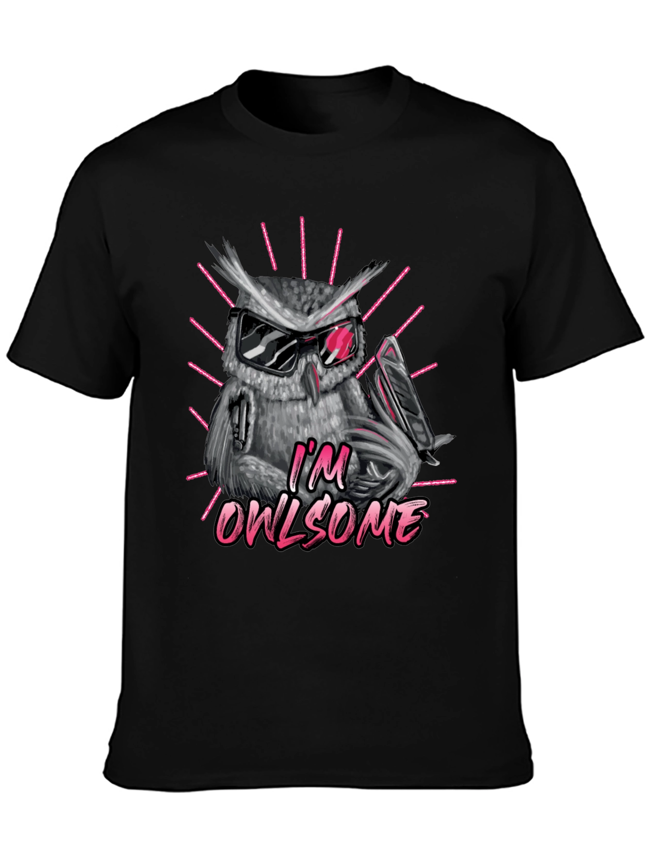 Cool Owl T-Shirt - Im Owlsome!