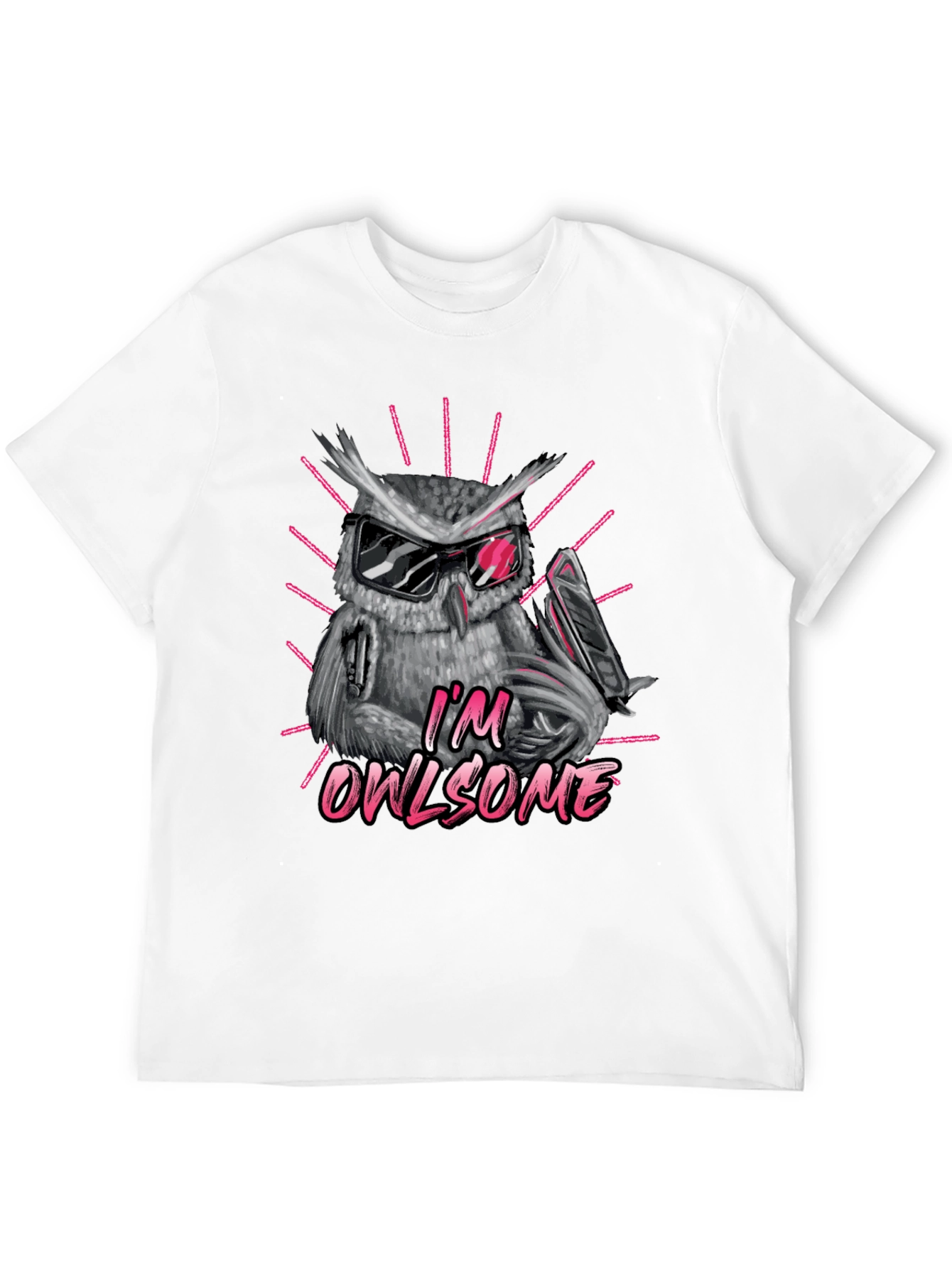Cool Owl T-Shirt - Im Owlsome!