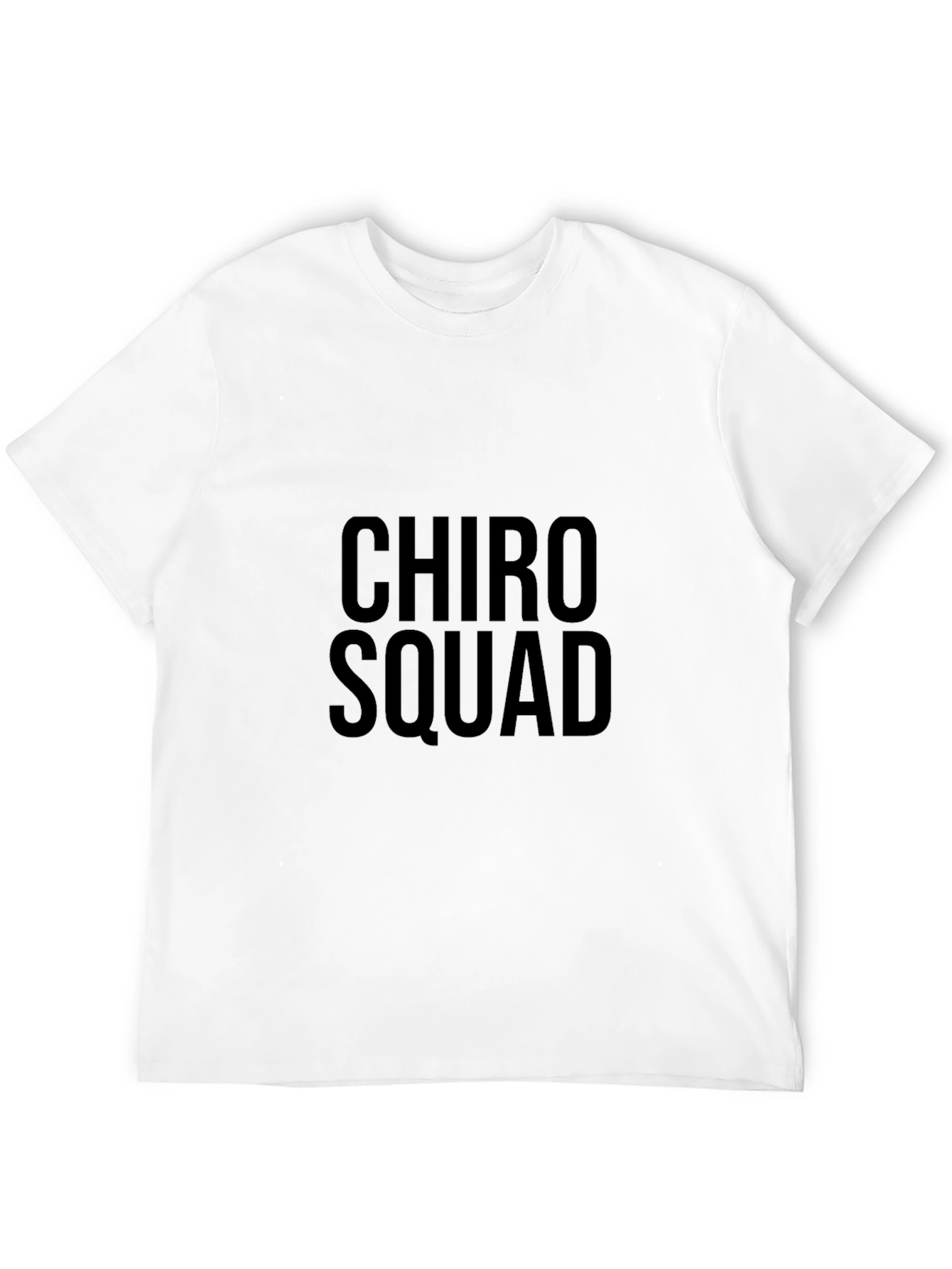 Chiro Squad Black T-Shirt - Chiropractic Pride