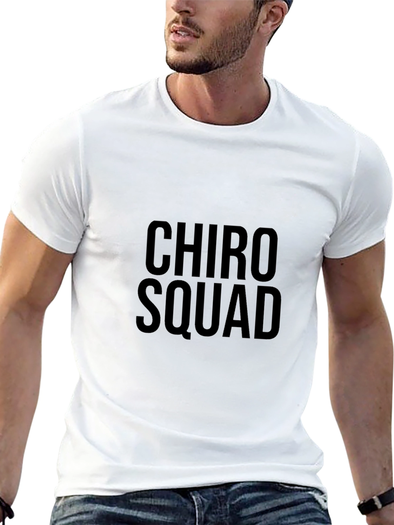 Chiro Squad Black T-Shirt - Chiropractic Pride