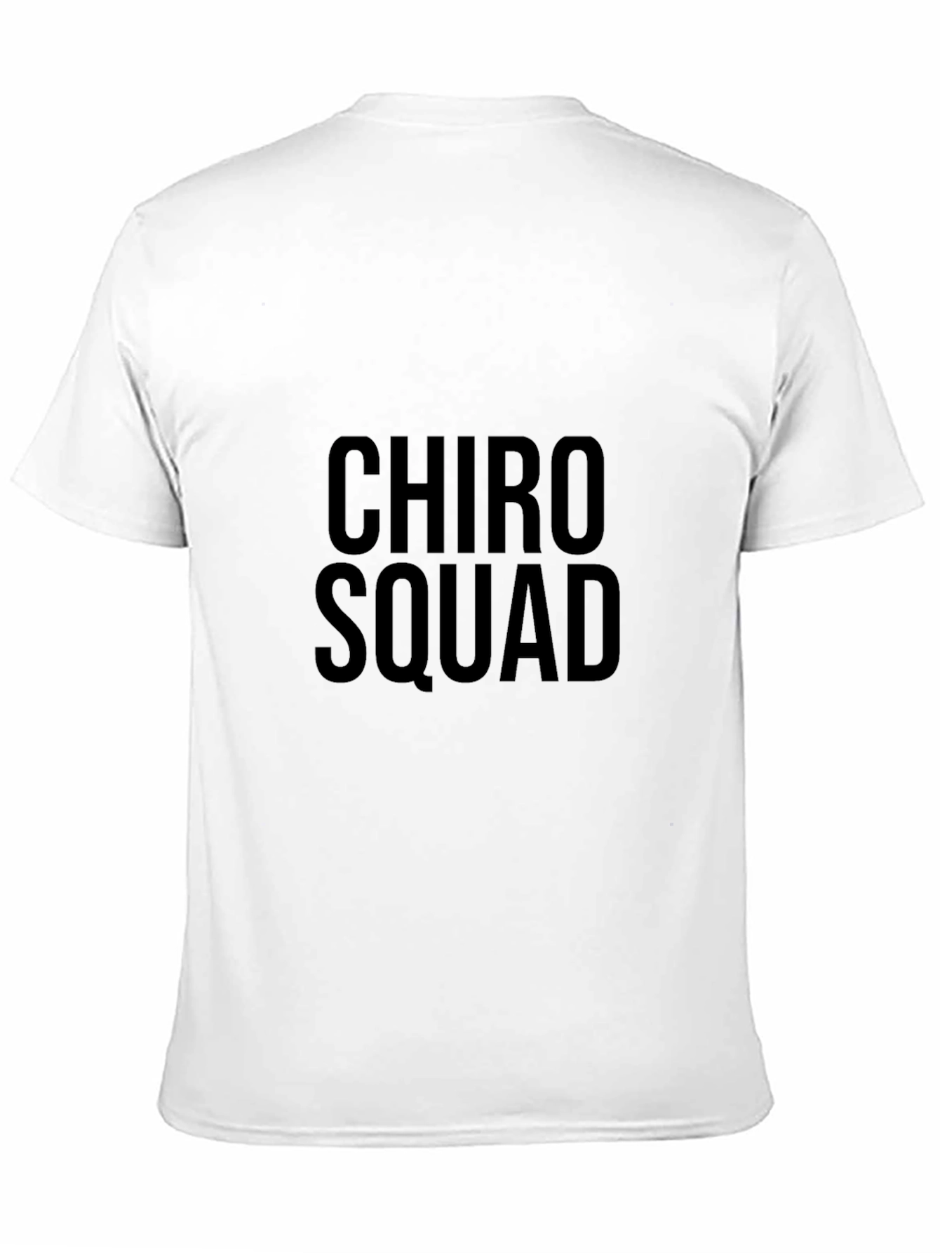 Chiro Squad Black T-Shirt - Chiropractic Pride