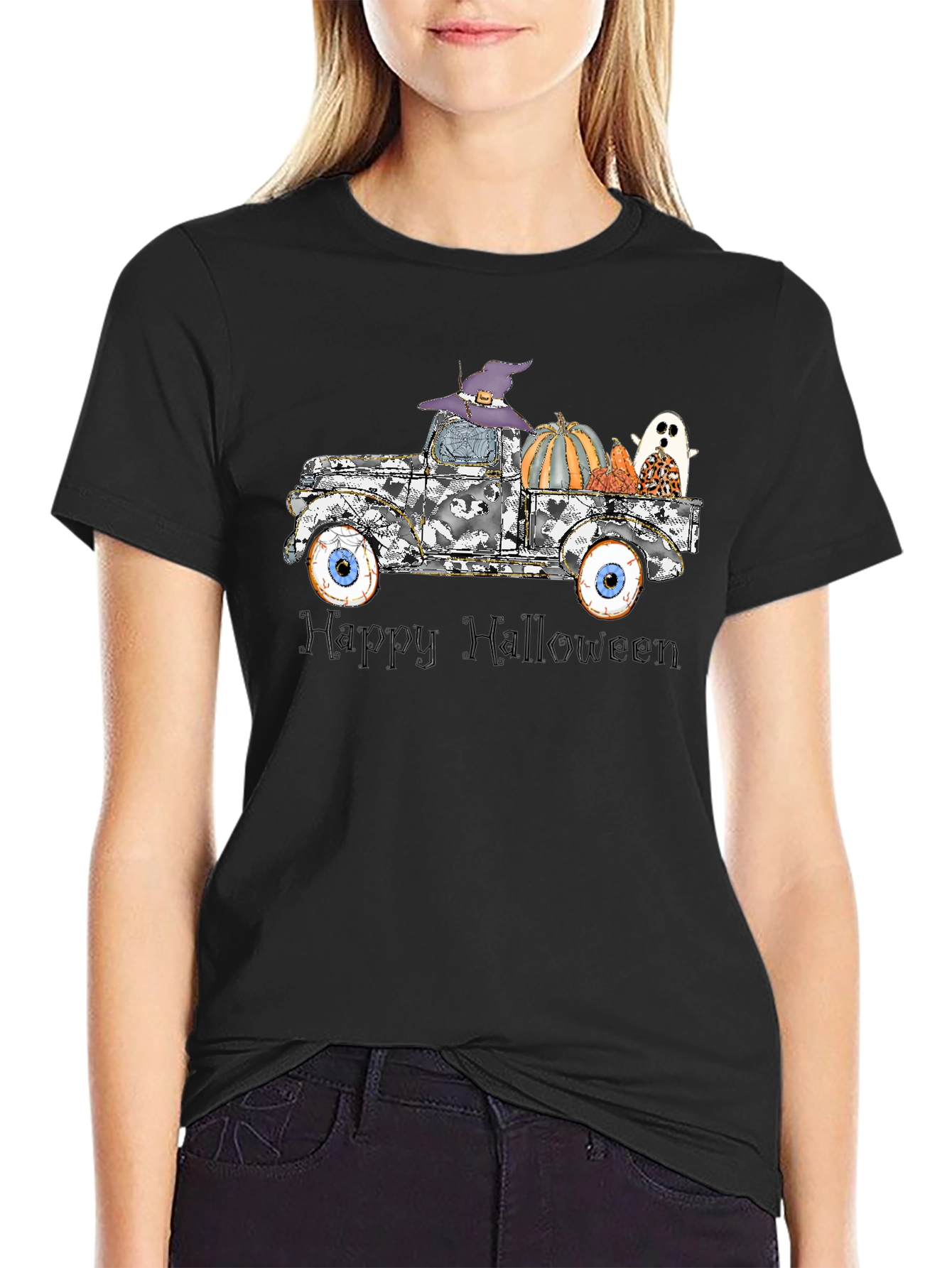 Halloween Truck Graphic Tee