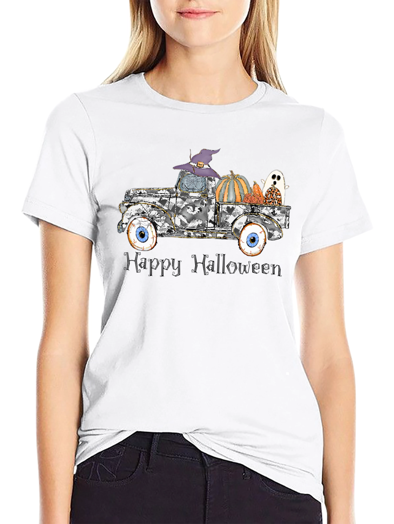 Halloween Truck Graphic Tee