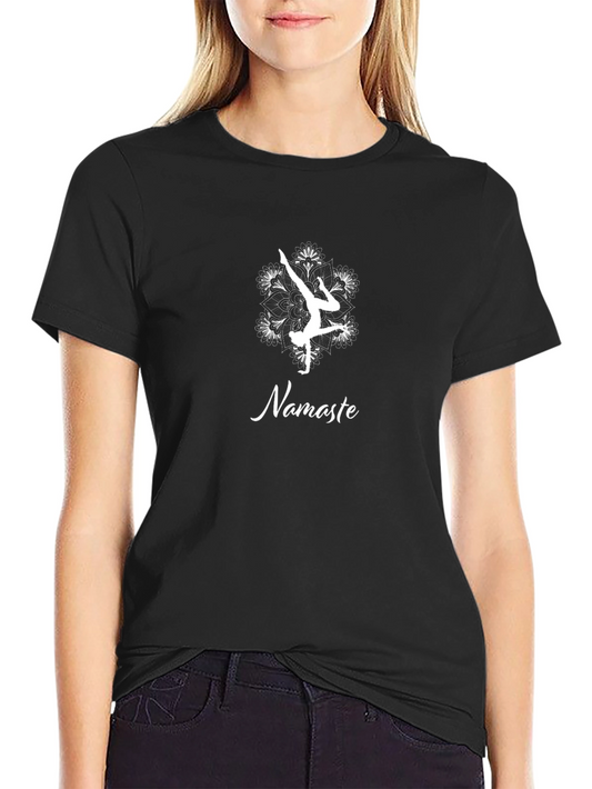 Namaste Yoga T-Shirt - Peaceful and Stylish