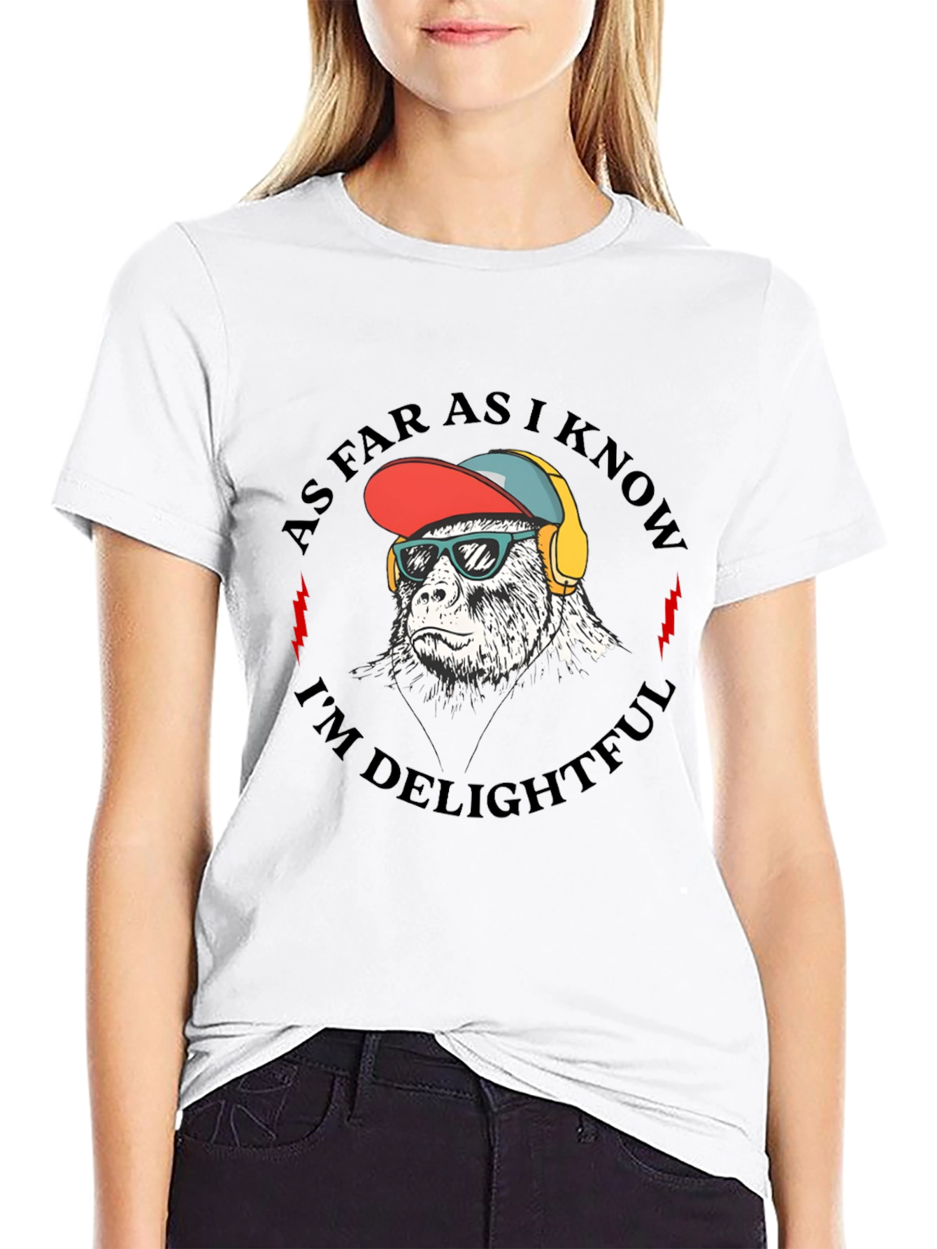 Delightful Gorilla Graphic Tee
