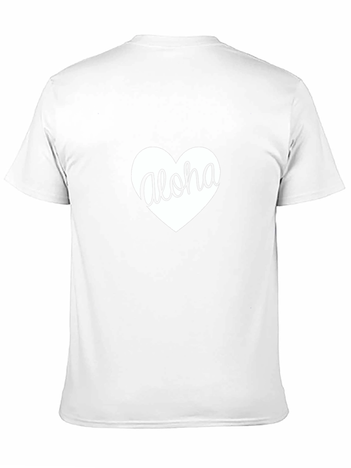 Aloha Heart Graphic Black T-Shirt
