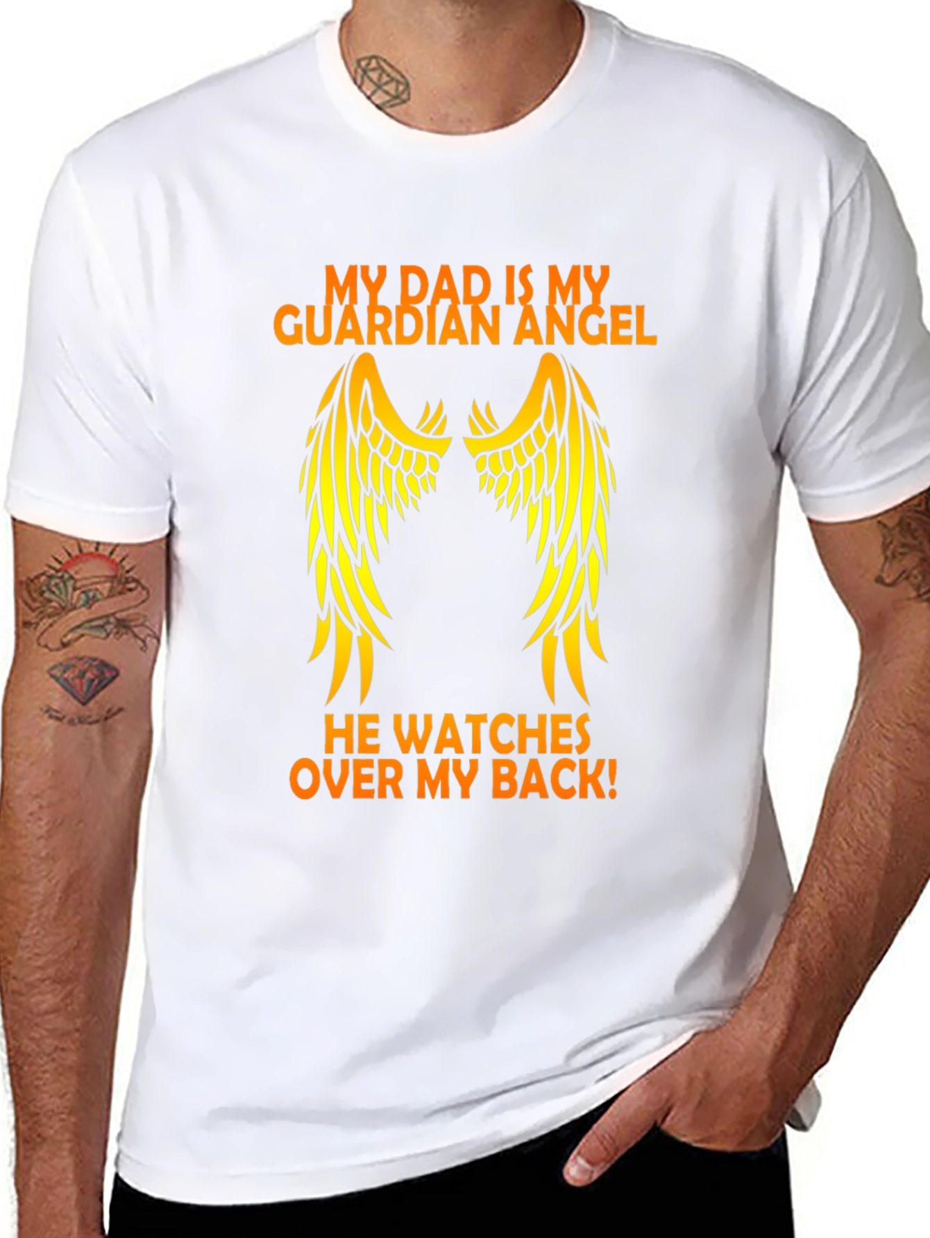 My Dad is My Guardian Angel T-Shirt