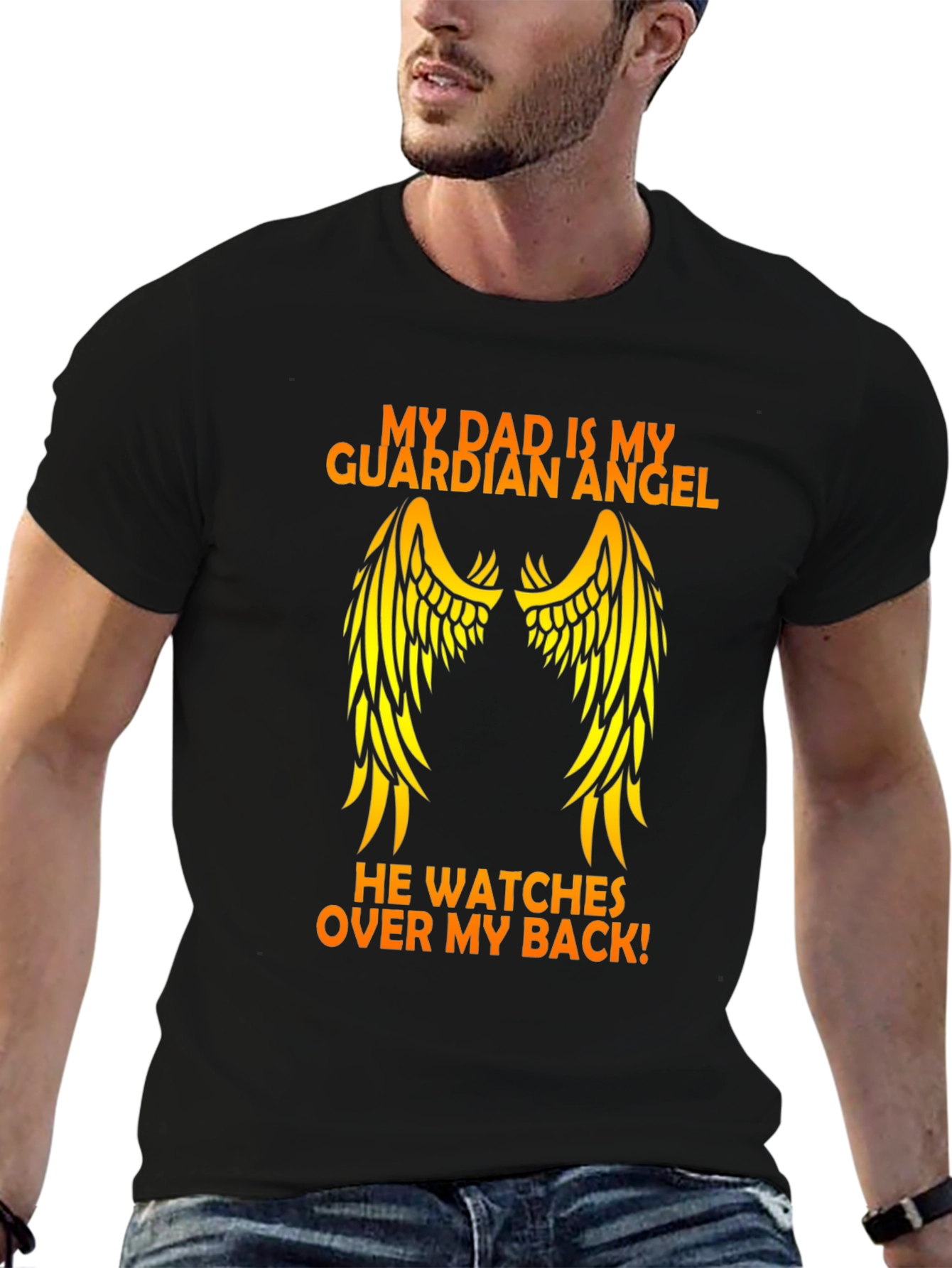 My Dad is My Guardian Angel T-Shirt