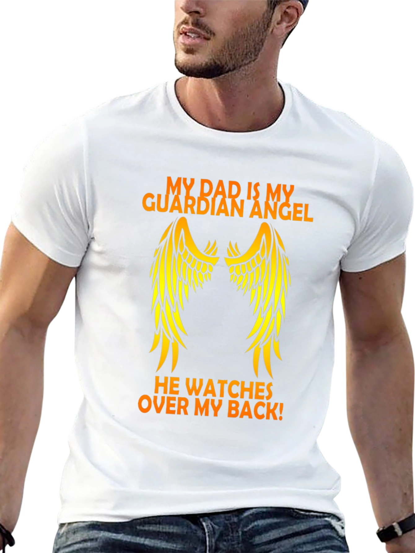 My Dad is My Guardian Angel T-Shirt