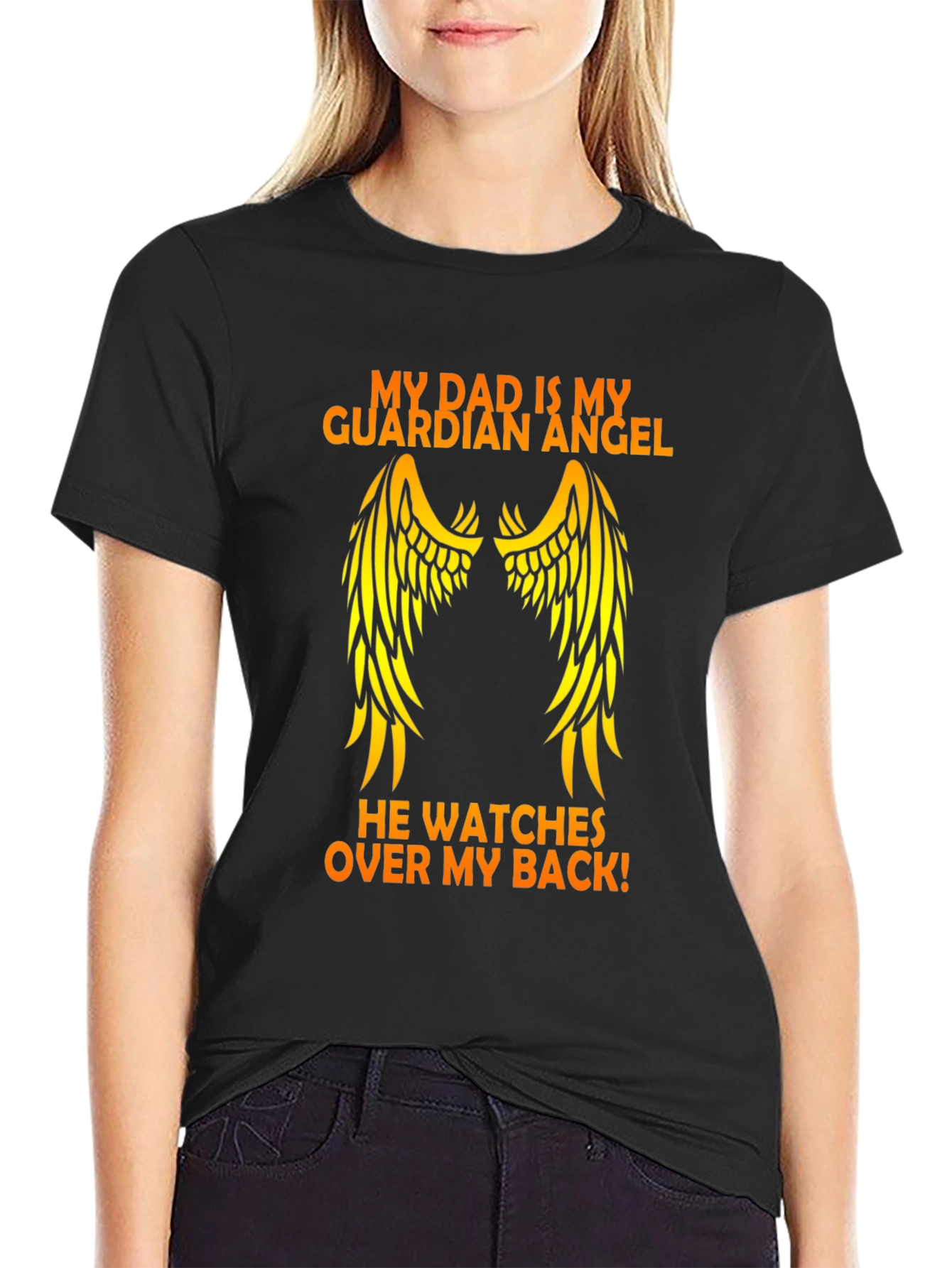 My Dad is My Guardian Angel T-Shirt