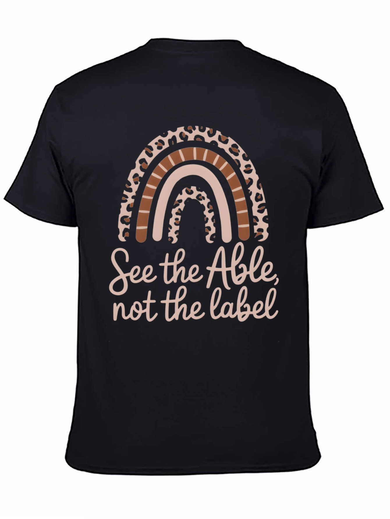 See The Able T-Shirt - Inspirational Rainbow Graphic Tee
