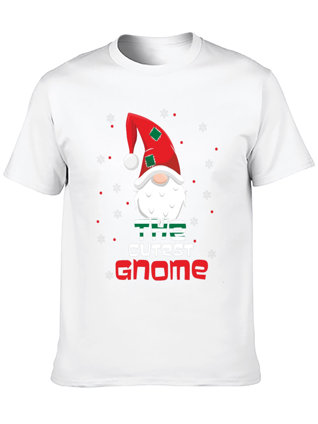 Cutest Gnome Christmas Graphic T-Shirt