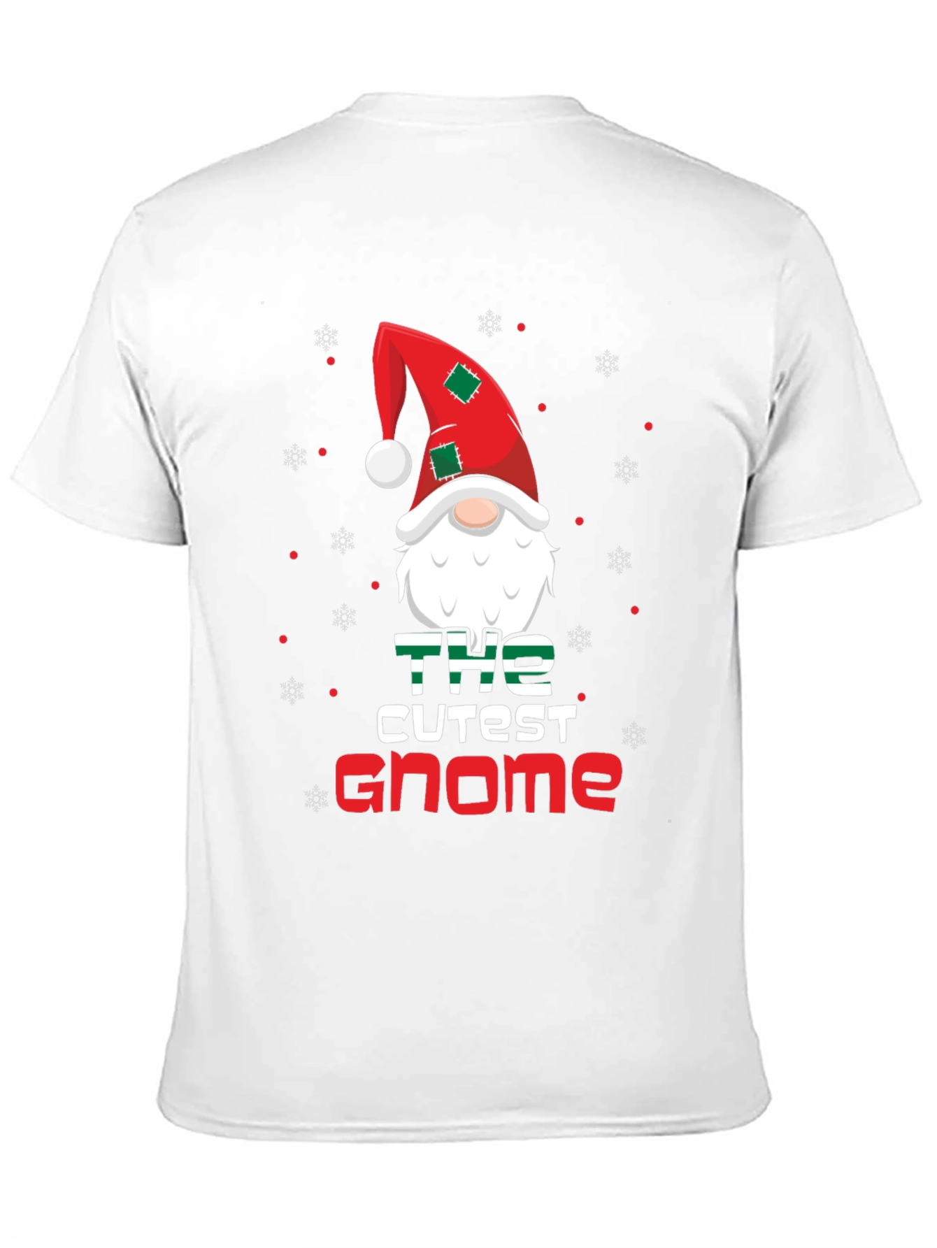 Cutest Gnome Christmas Graphic T-Shirt