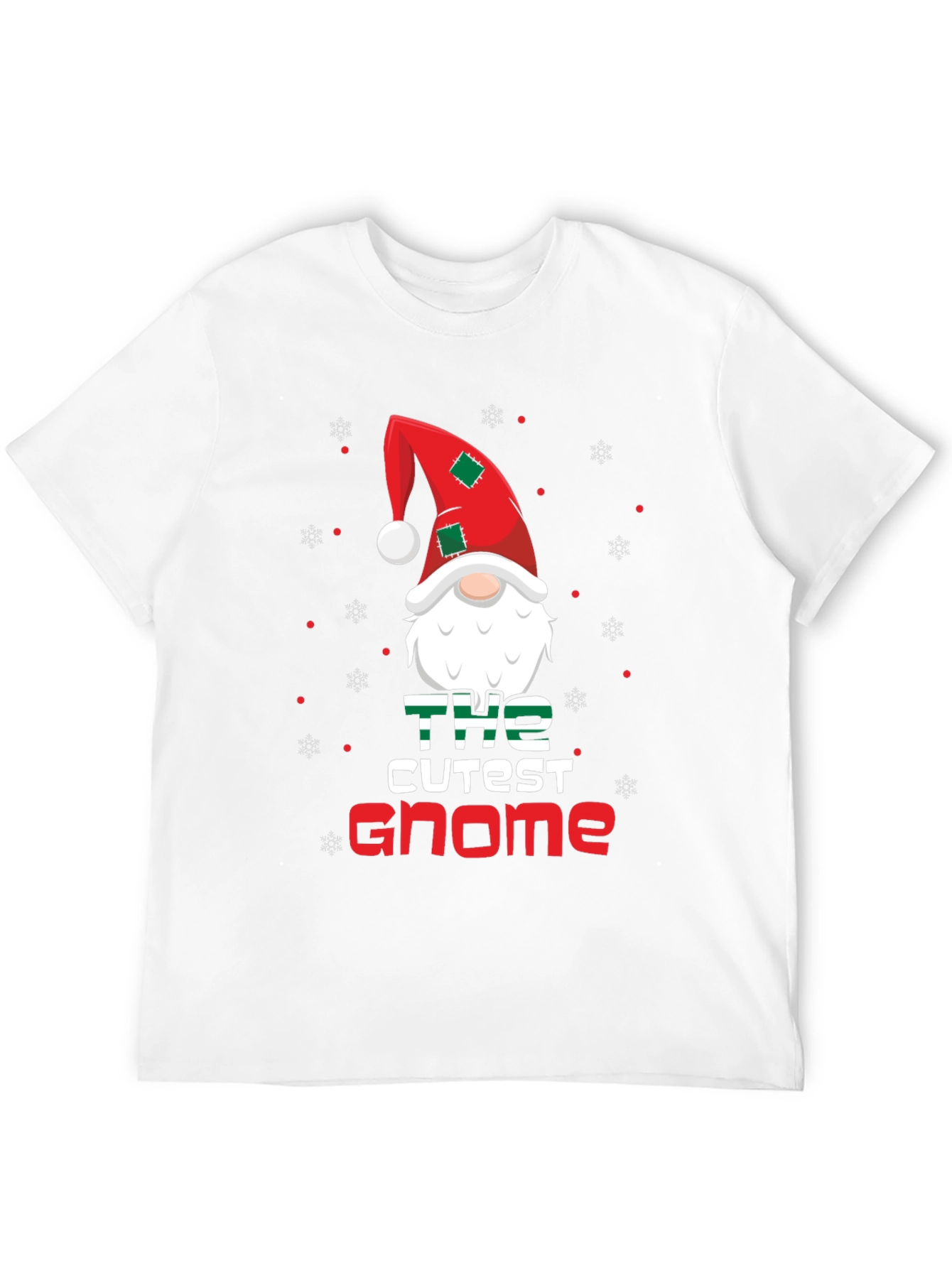 Cutest Gnome Christmas Graphic T-Shirt