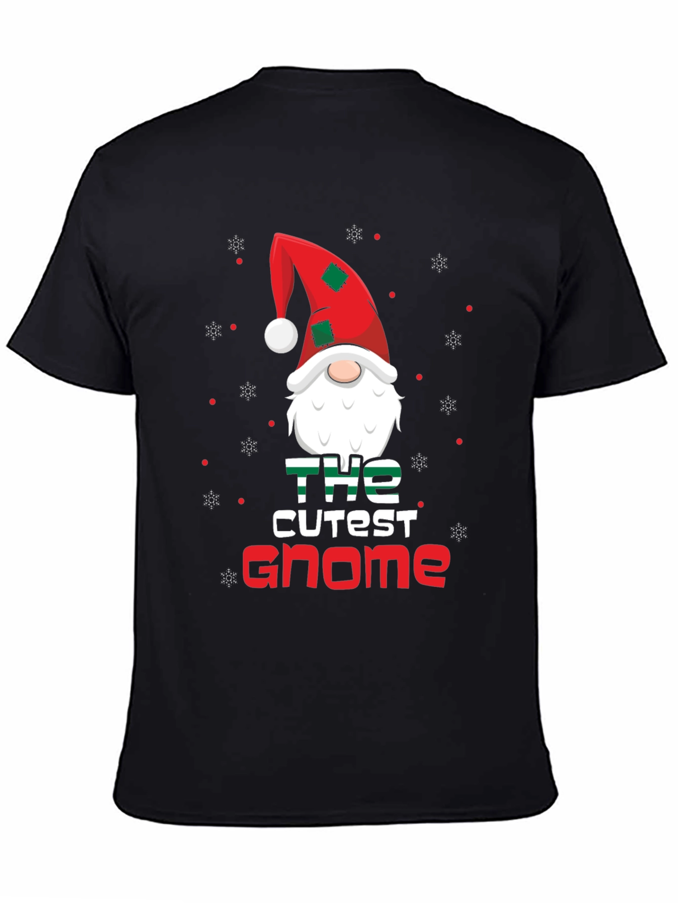 Cutest Gnome Christmas Graphic T-Shirt