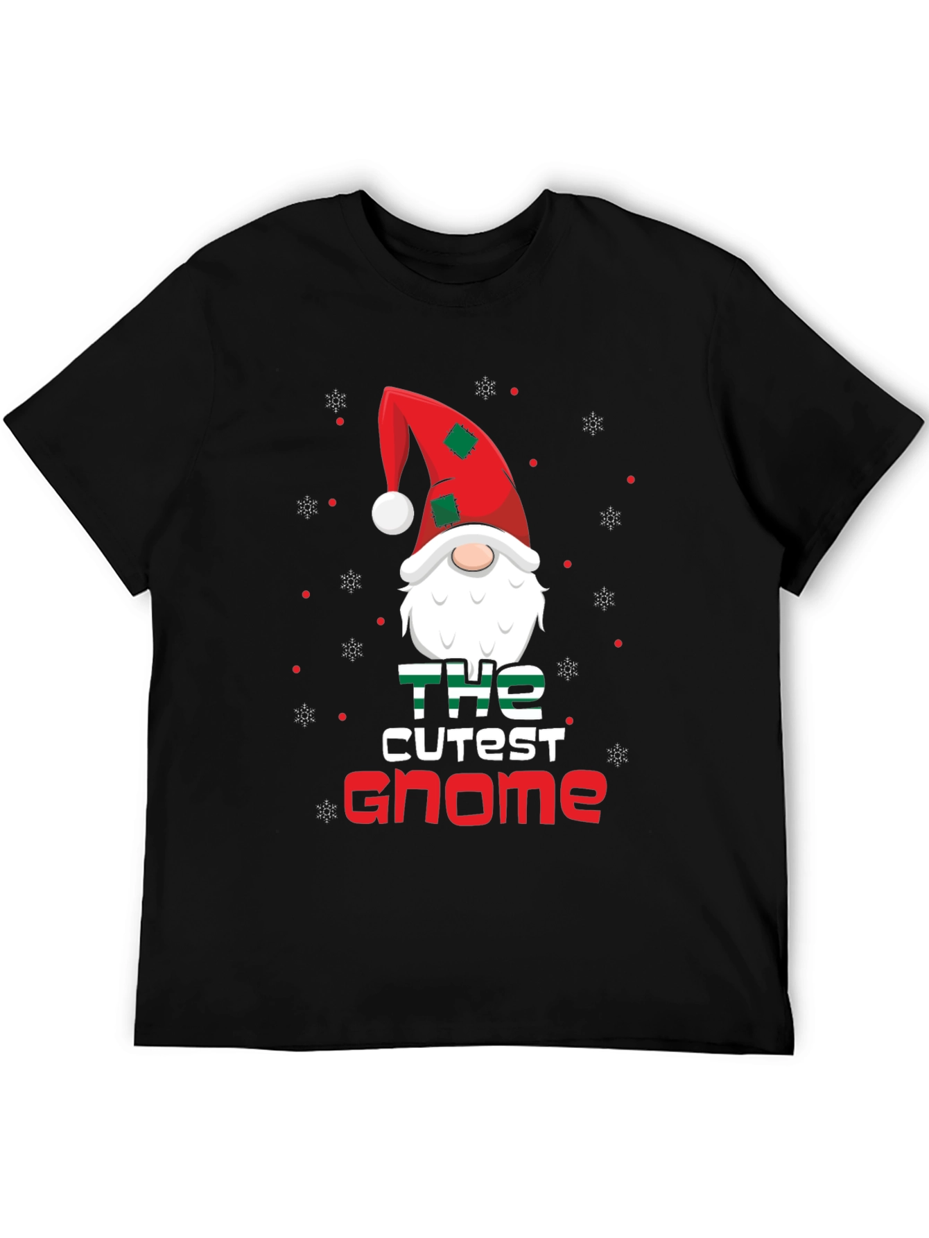 Cutest Gnome Christmas Graphic T-Shirt