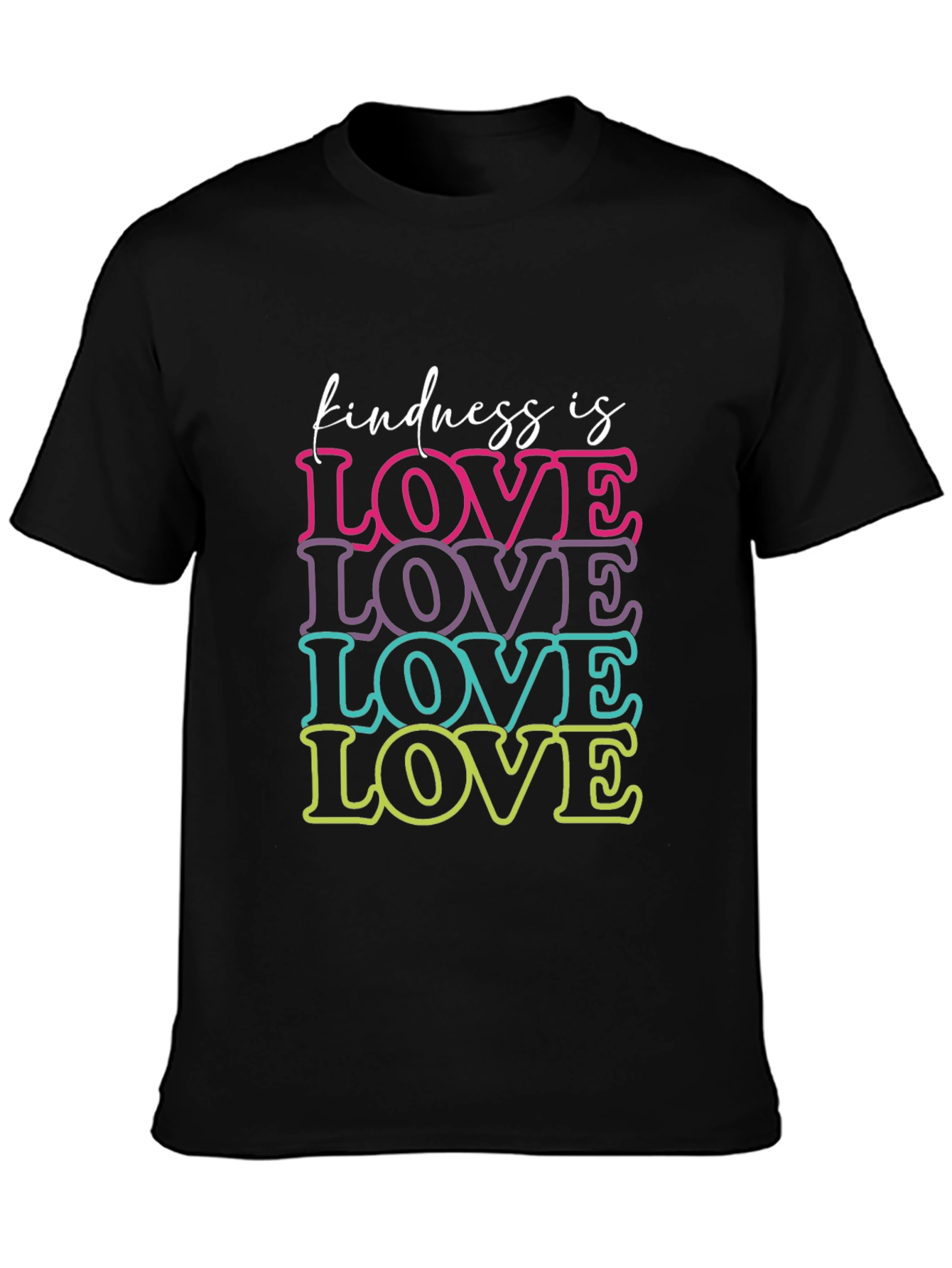 Kindness is Love Graphic T-Shirt