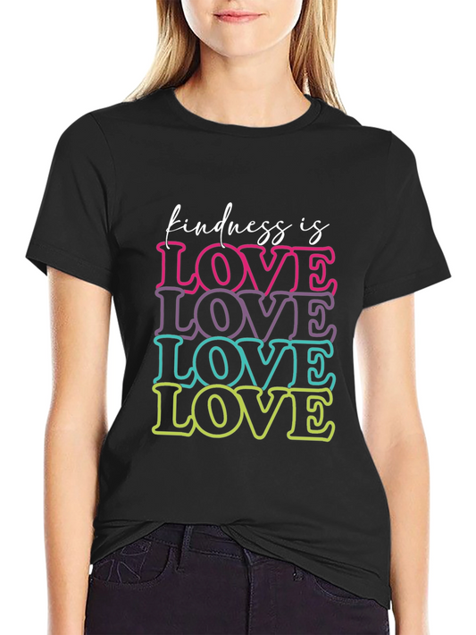 Kindness is Love Graphic T-Shirt