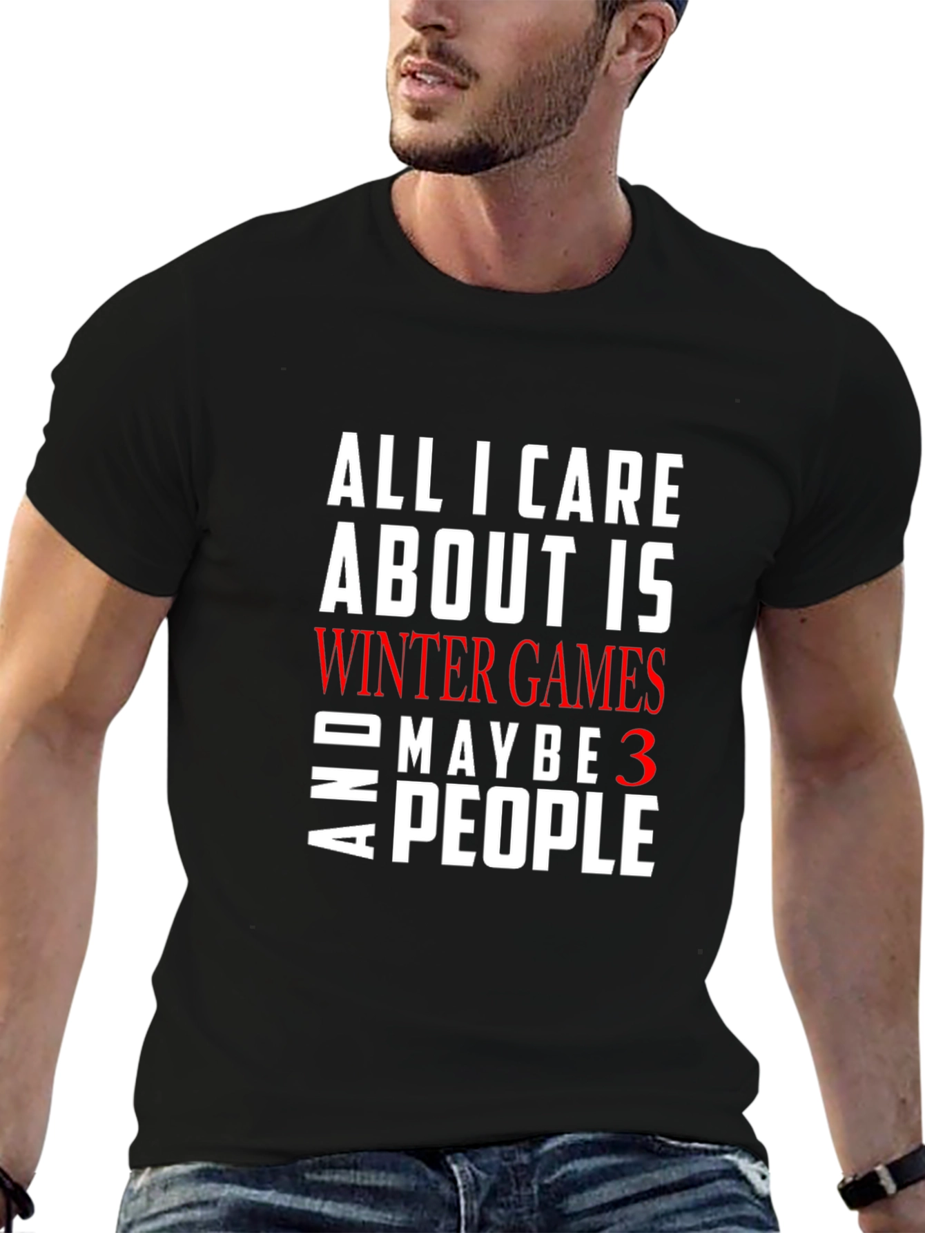 Funny Winter Games T-Shirt Limited Edition