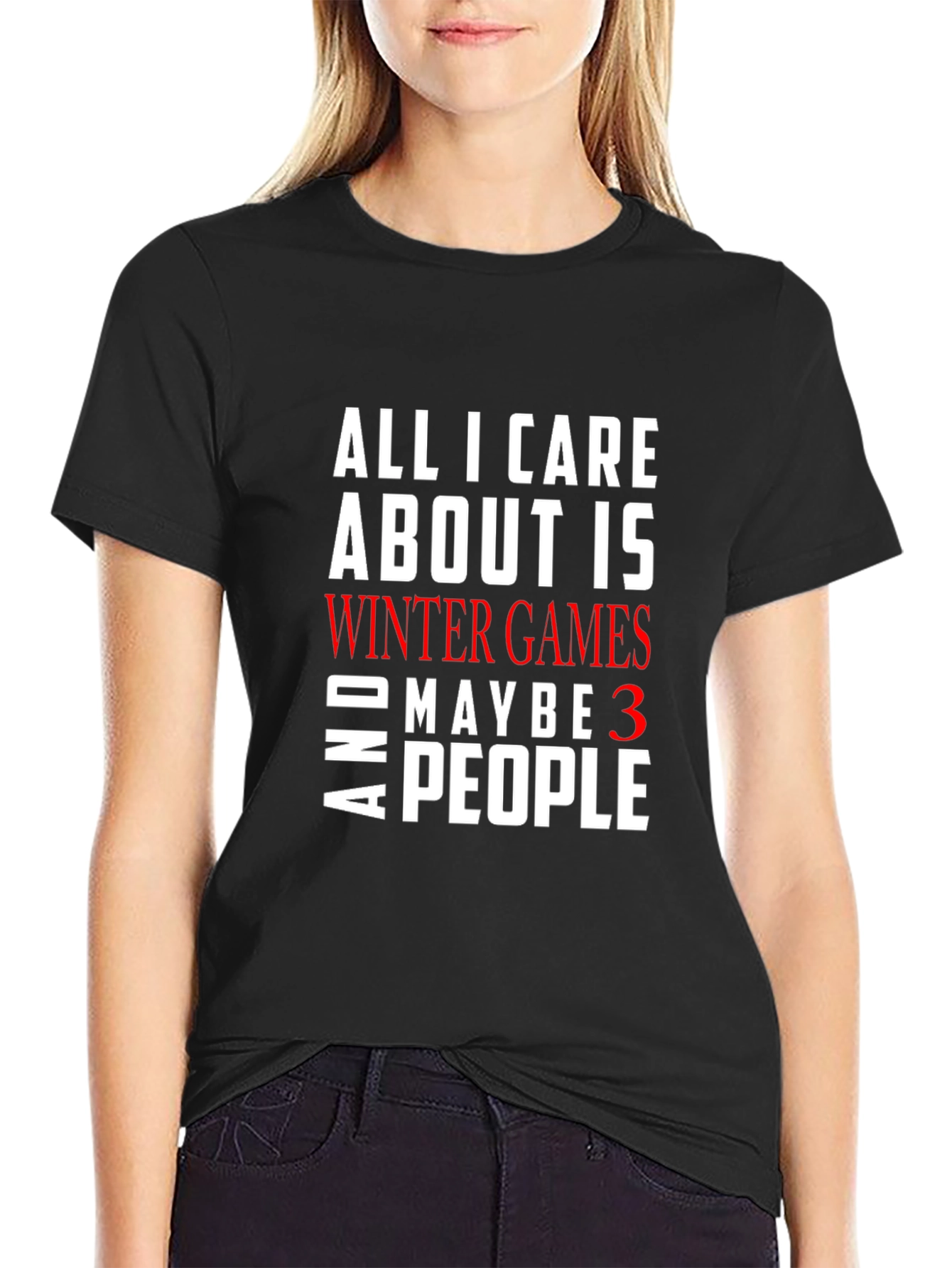 Funny Winter Games T-Shirt Limited Edition