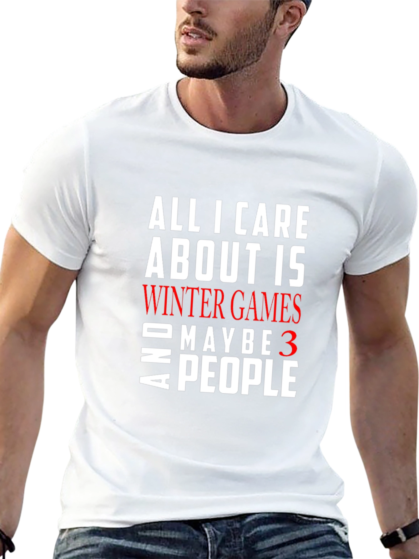 Funny Winter Games T-Shirt Limited Edition