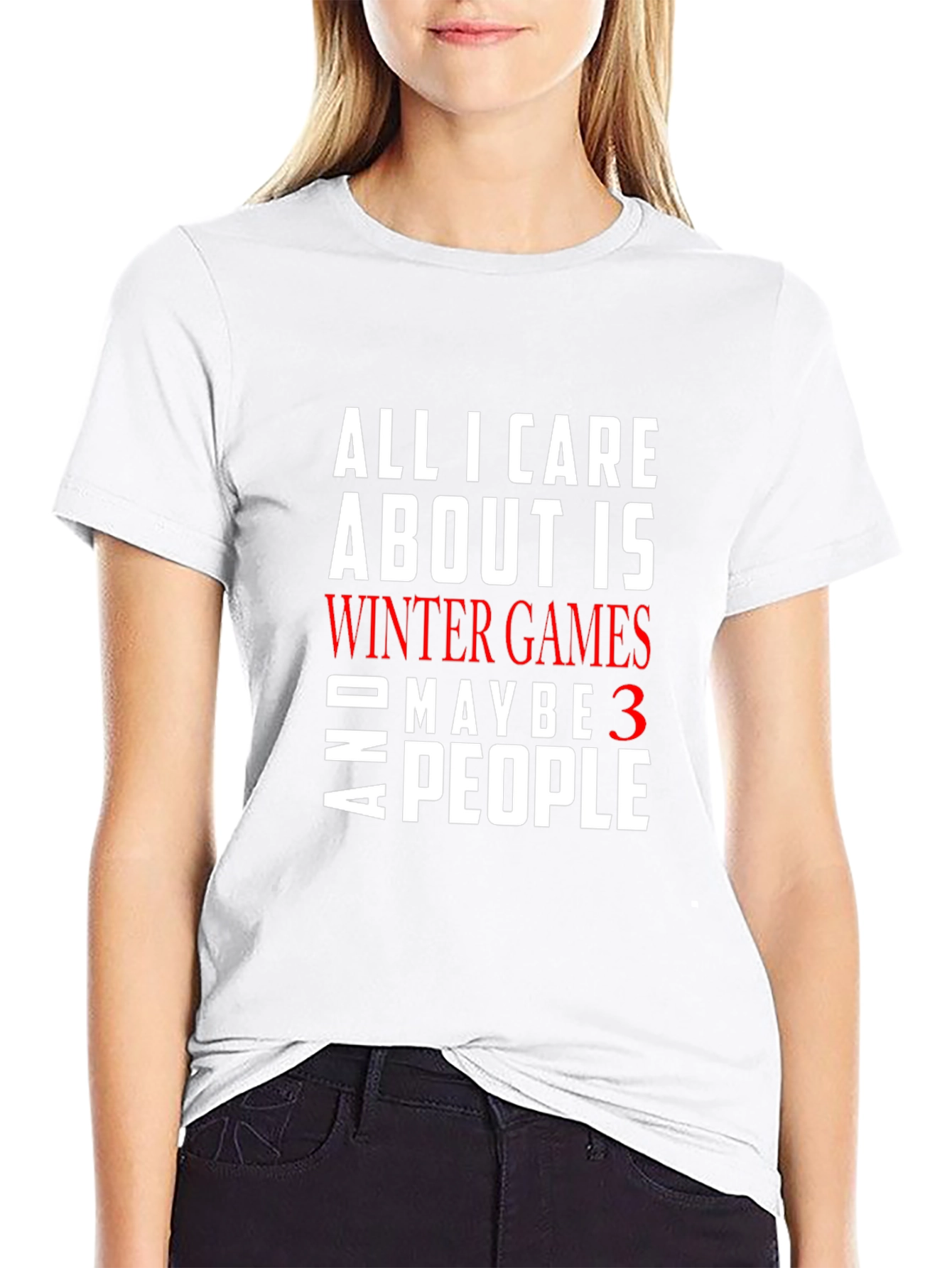 Funny Winter Games T-Shirt Limited Edition