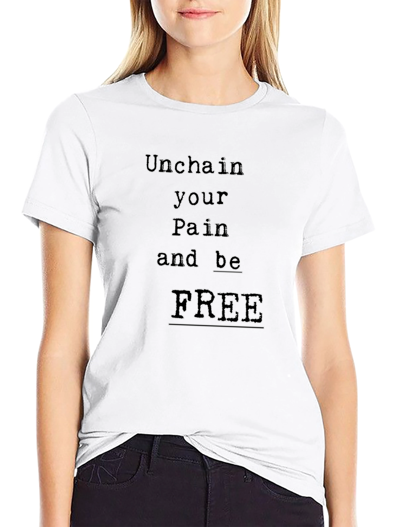 Unchain Your Pain Graphic T-Shirt
