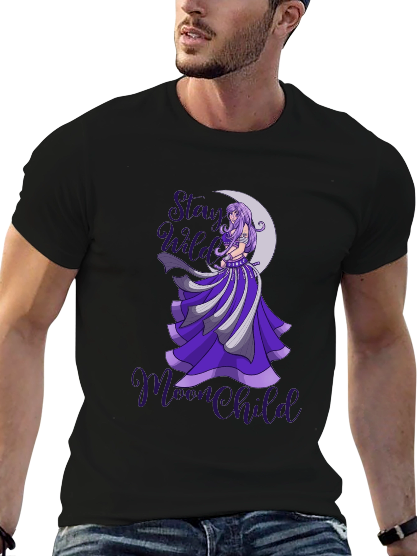 Stay Wild Moon Child Graphic T-Shirt