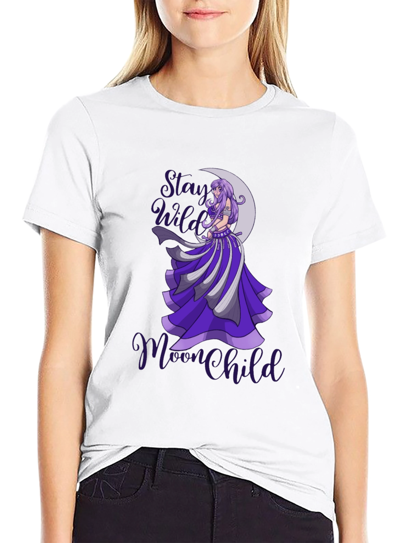 Stay Wild Moon Child Graphic T-Shirt