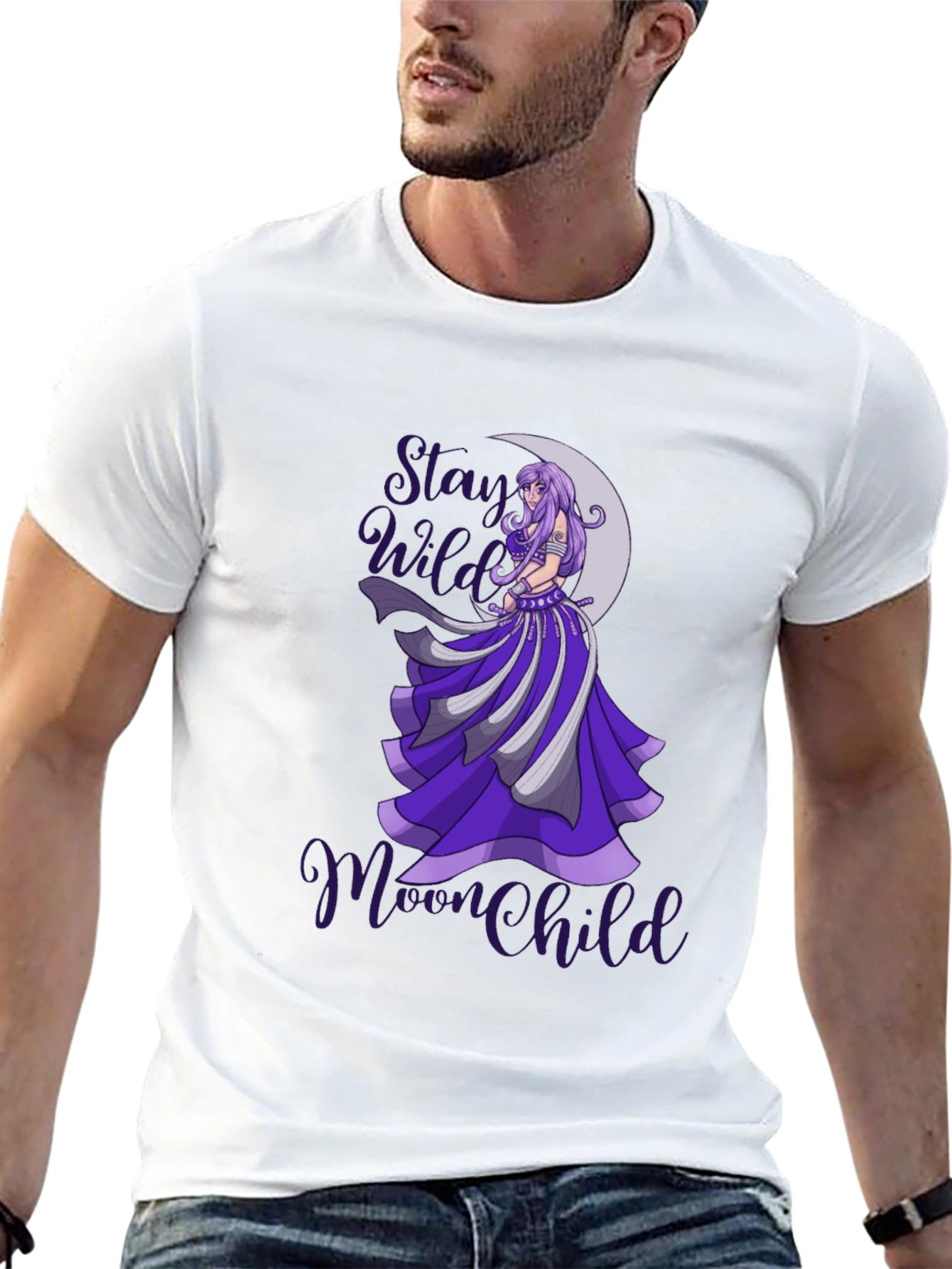 Stay Wild Moon Child Graphic T-Shirt