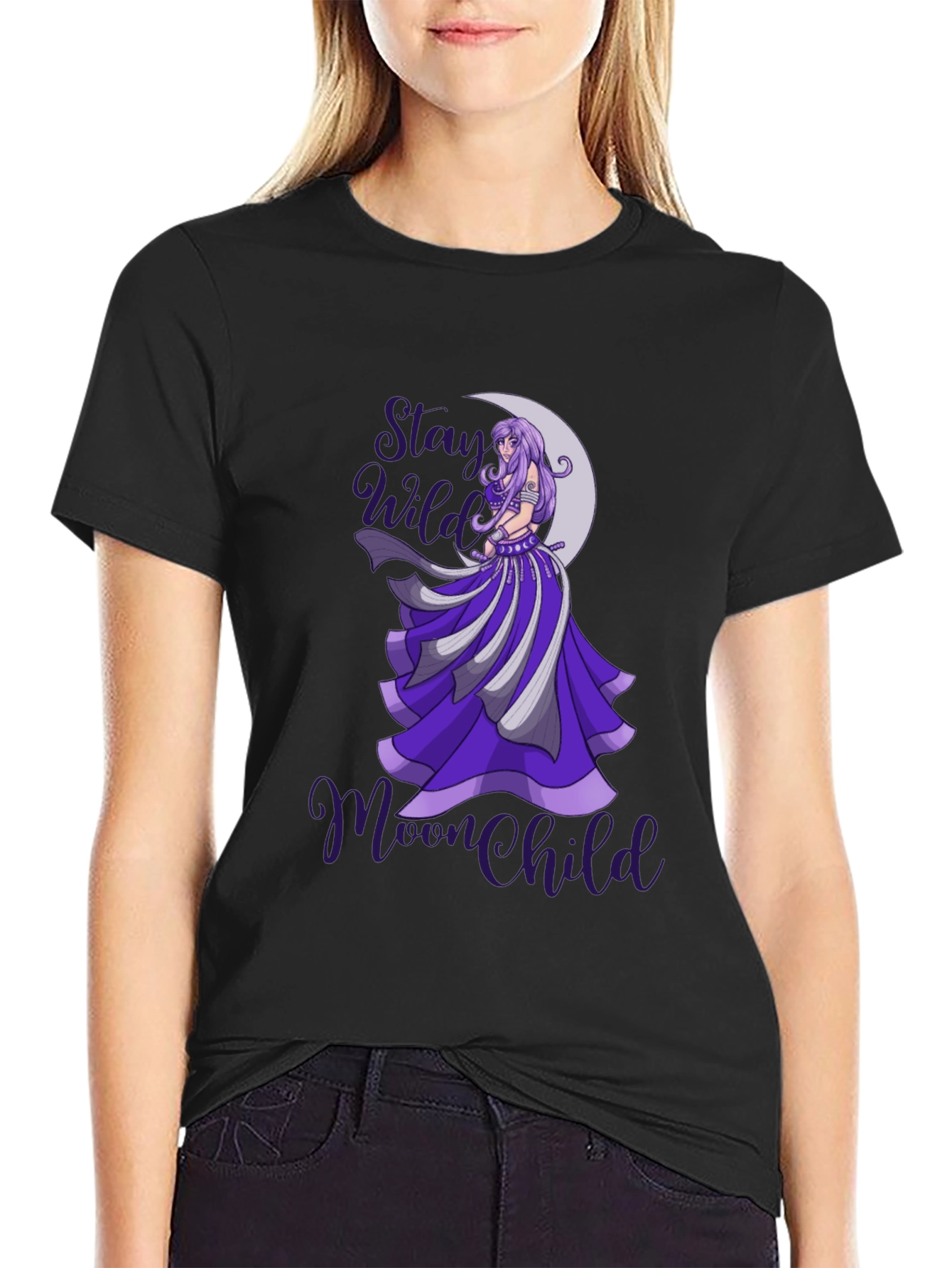 Stay Wild Moon Child Graphic T-Shirt