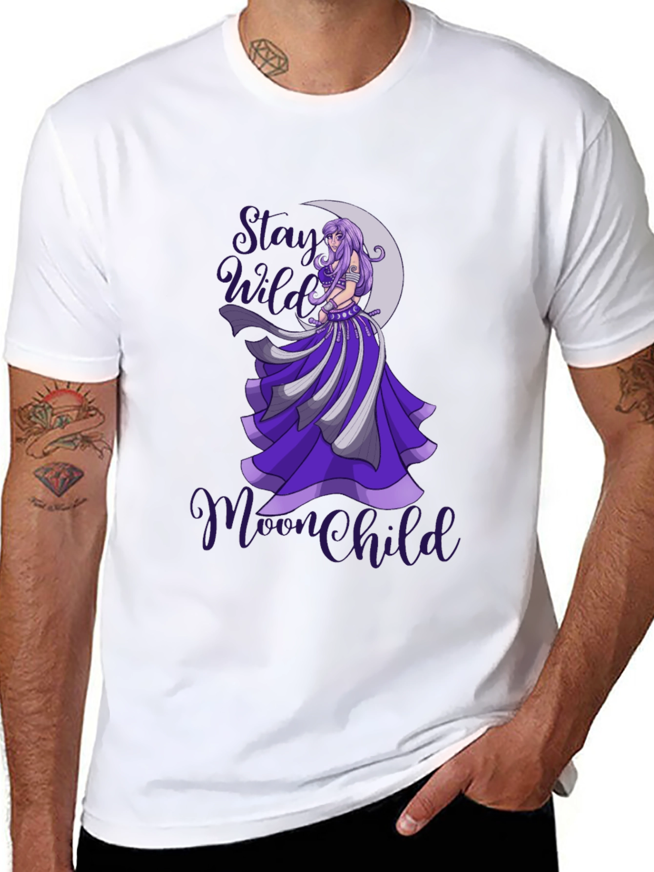 Stay Wild Moon Child Graphic T-Shirt