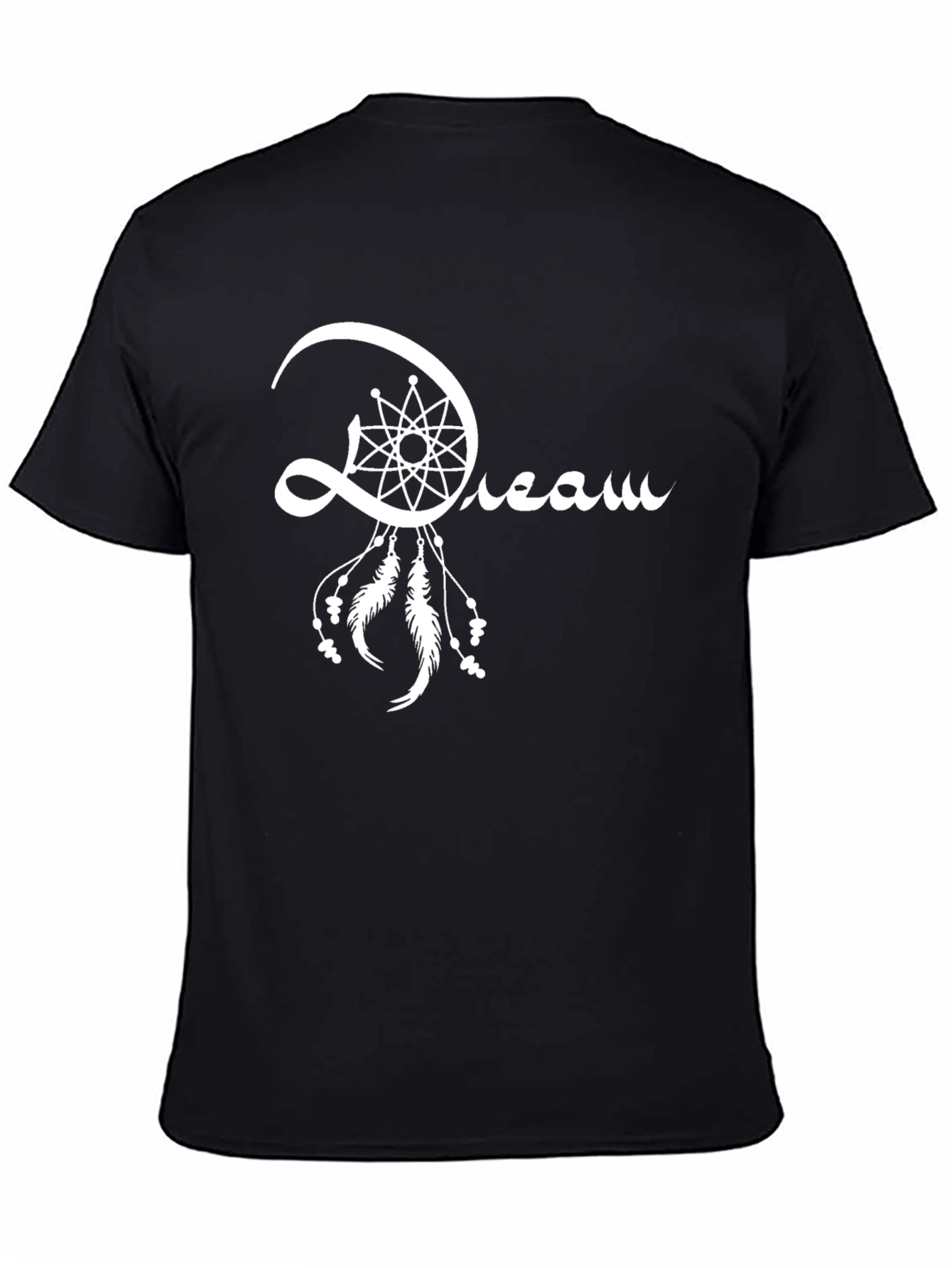Dreamcatcher Graphic Tee - Stylish Black T-Shirt