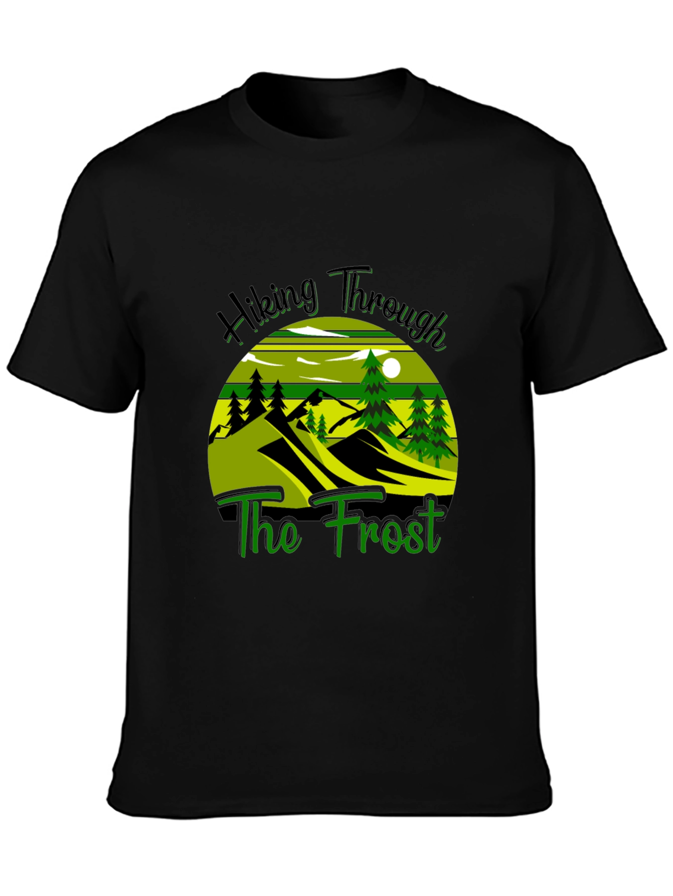 Hiking Through The Frost T-Shirt | Adventure Tee
