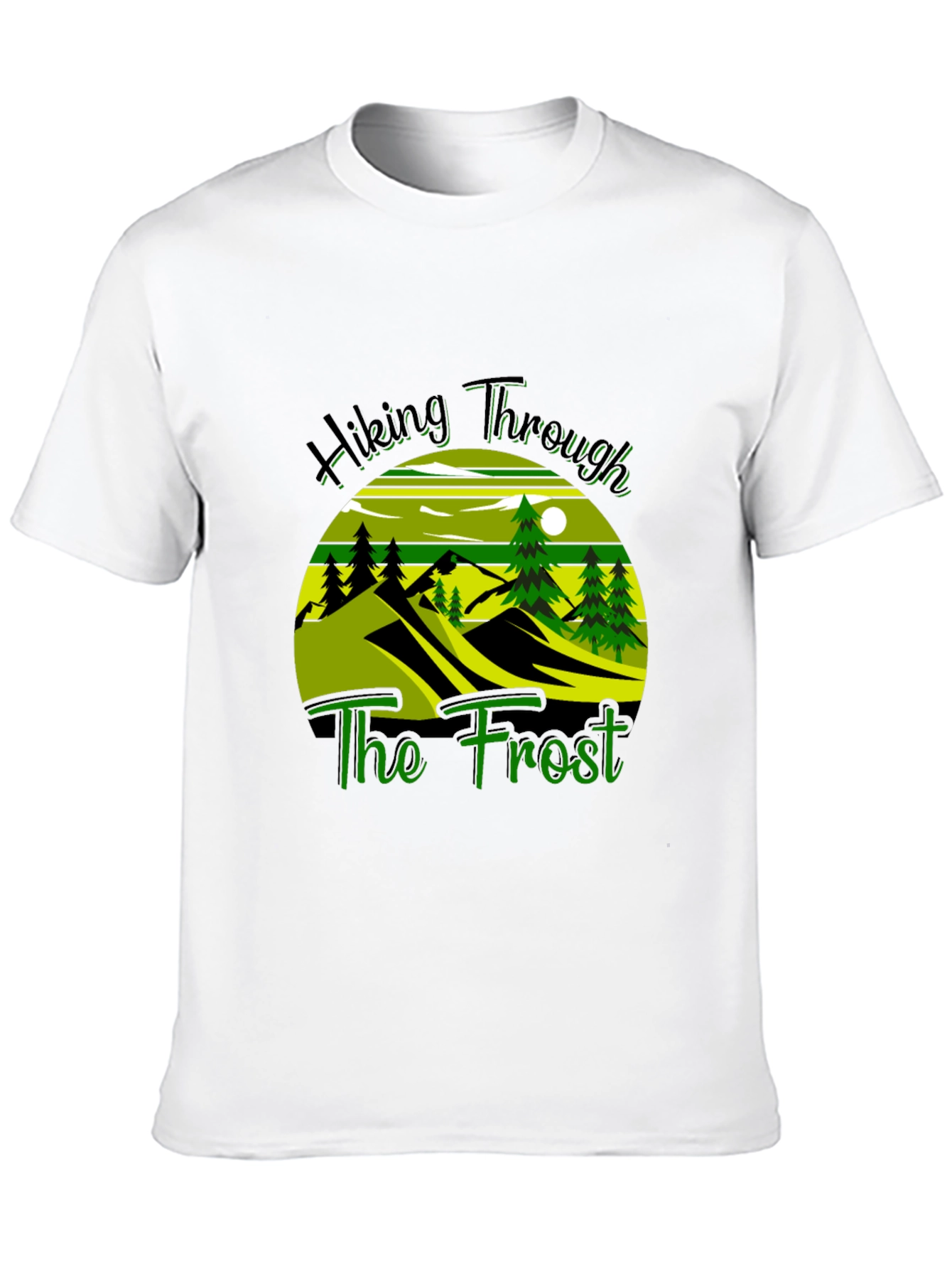 Hiking Through The Frost T-Shirt | Adventure Tee