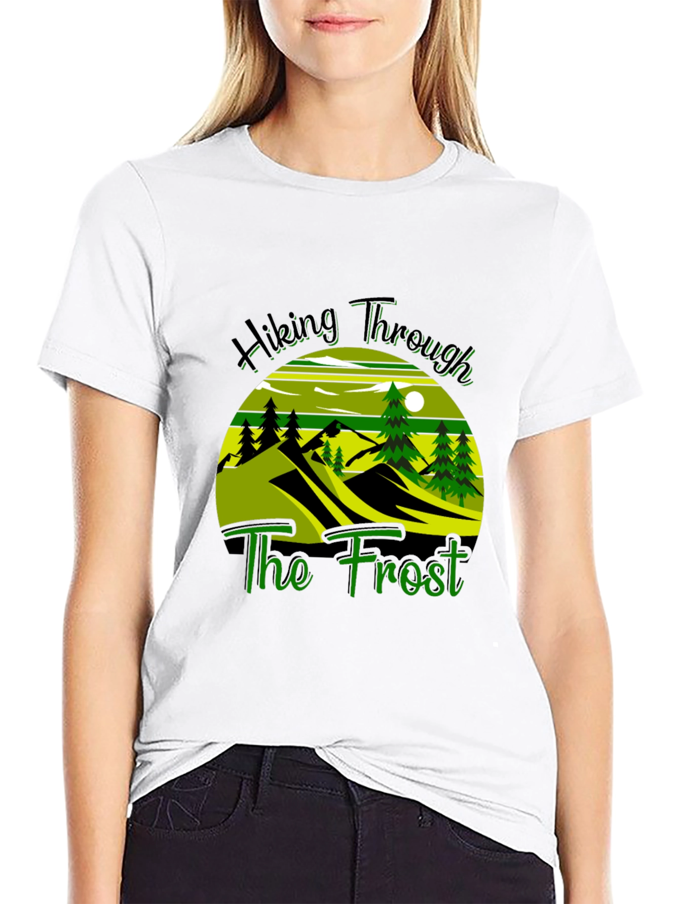 Hiking Through The Frost T-Shirt | Adventure Tee