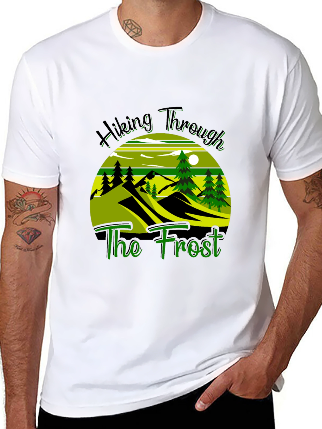 Hiking Through The Frost T-Shirt | Adventure Tee