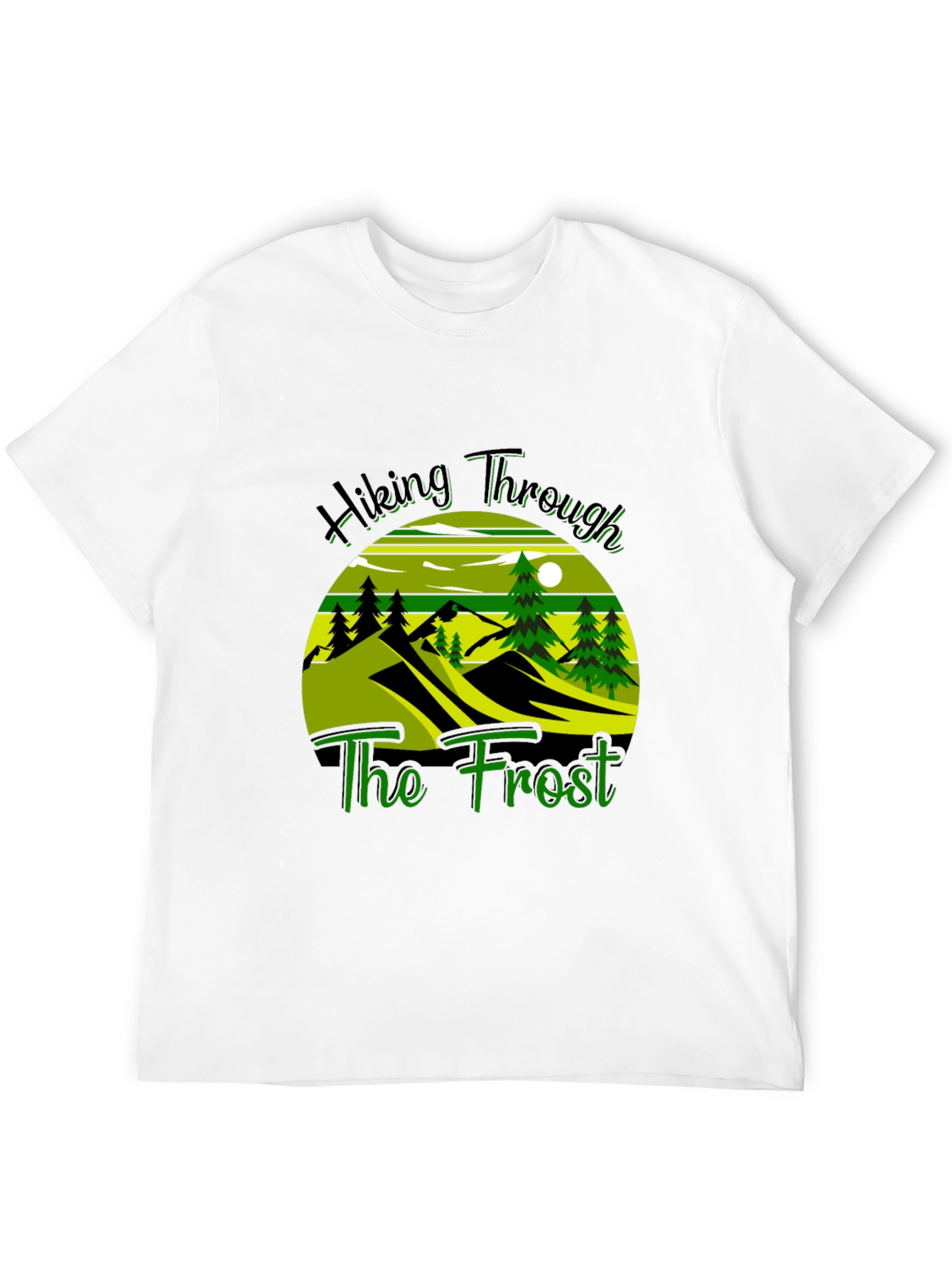 Hiking Through The Frost T-Shirt | Adventure Tee