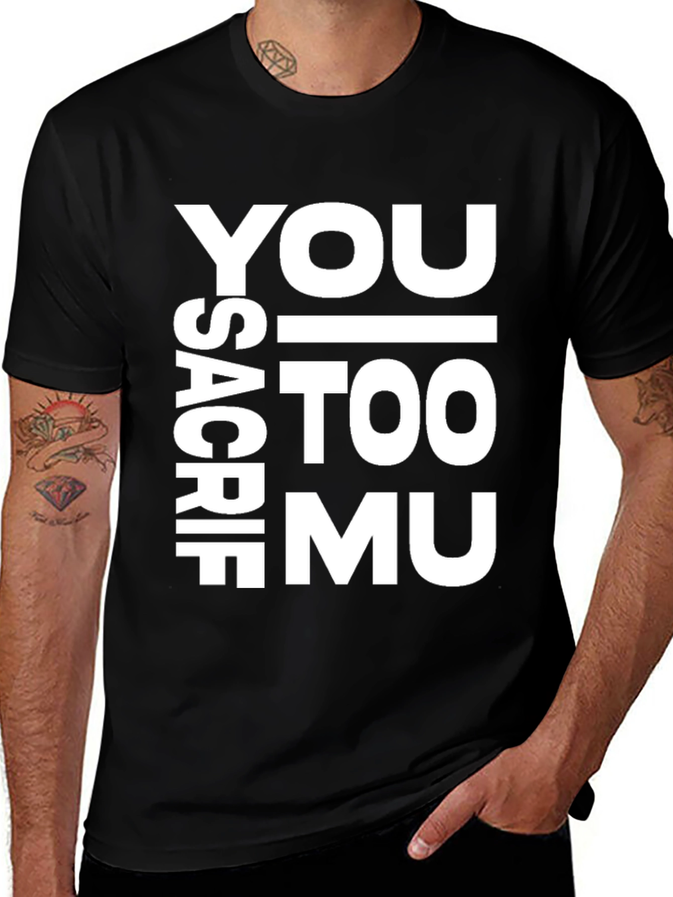 Sacrifice - You Didnt Do It Much T-Shirt