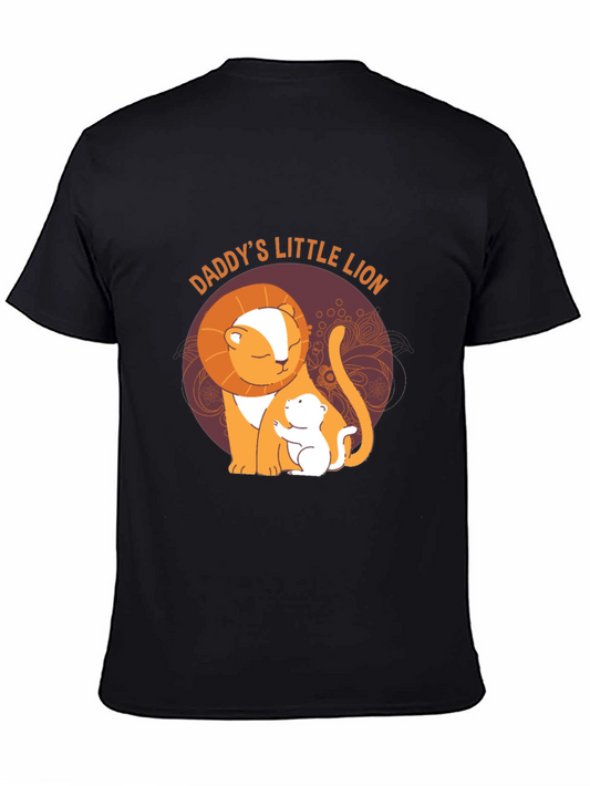 Daddys Little Lion Graphic T-Shirt