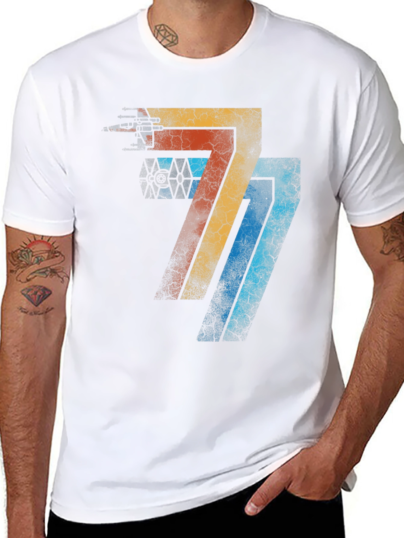 Retro 77 Graphic T-Shirt